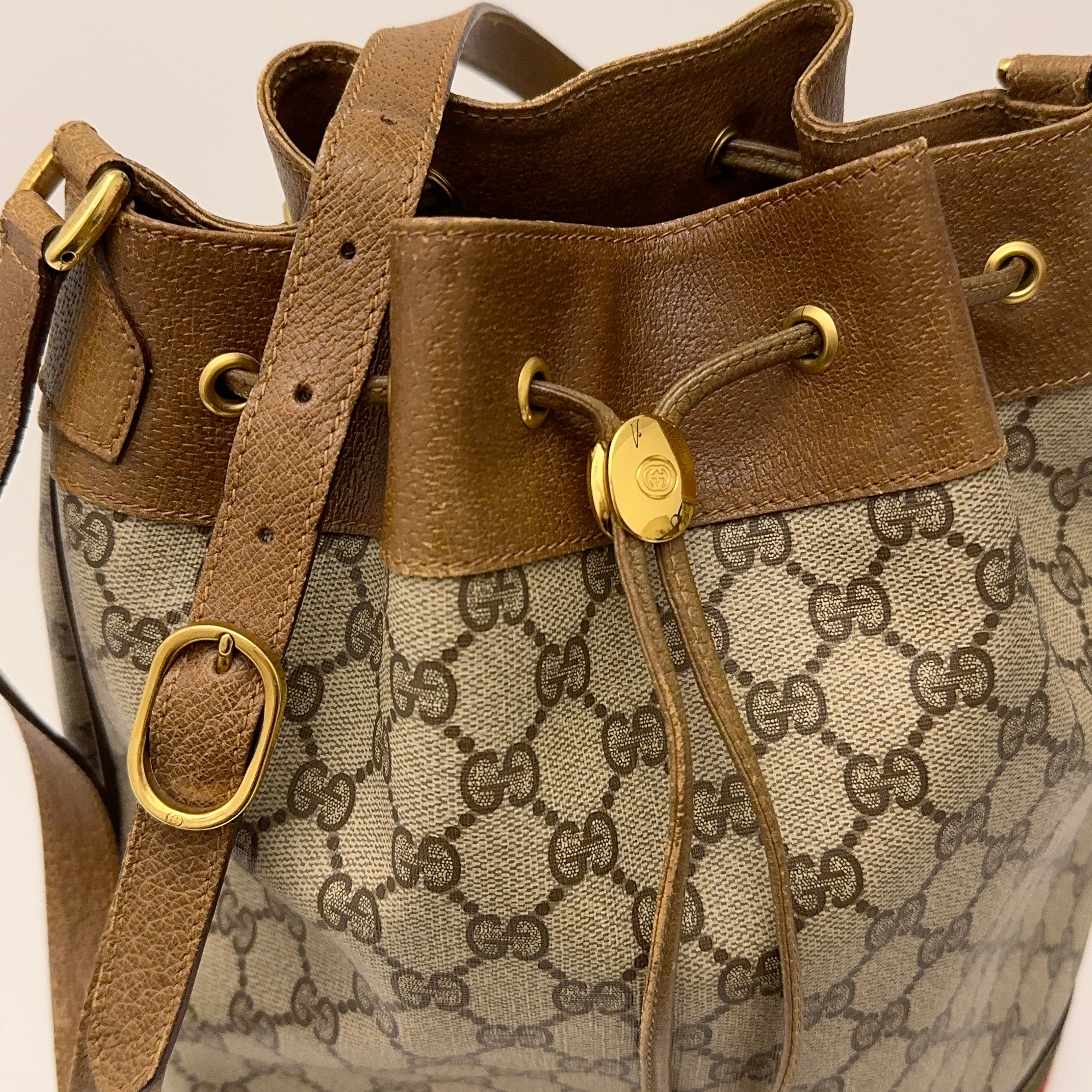 Vintage Ophidia Bucket Bag