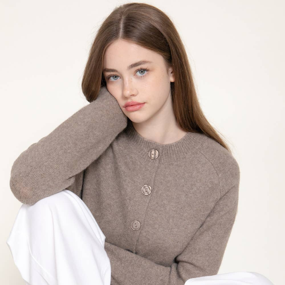Button Down Sweater Cardigan