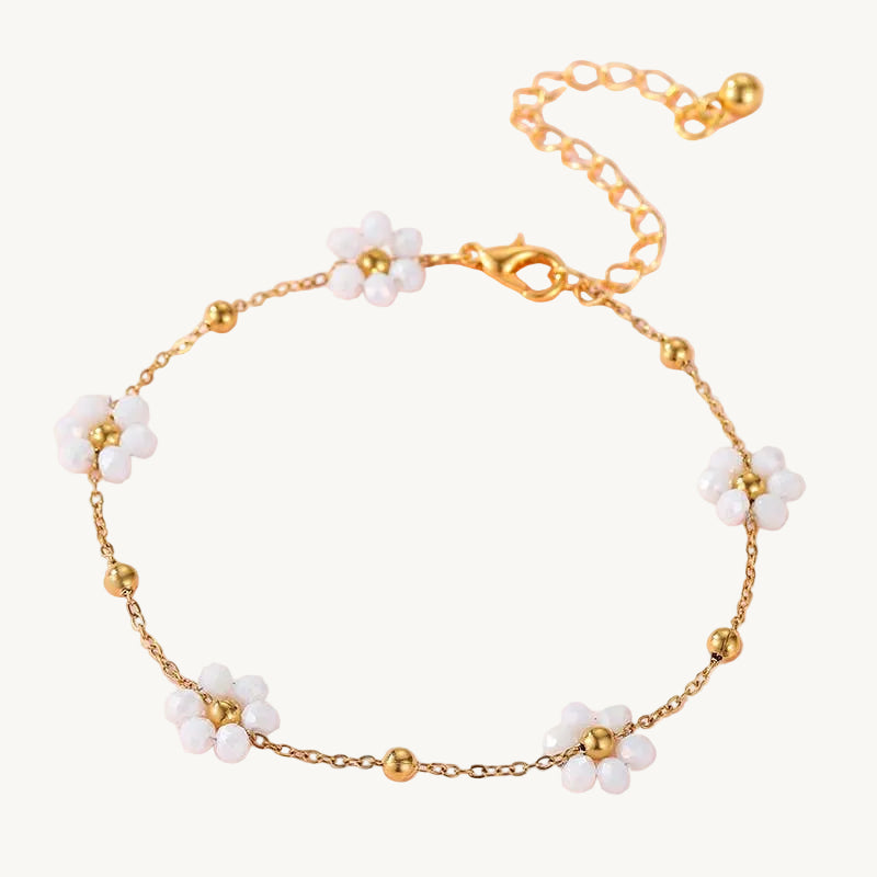 FLOWER CHARM BRACELETS