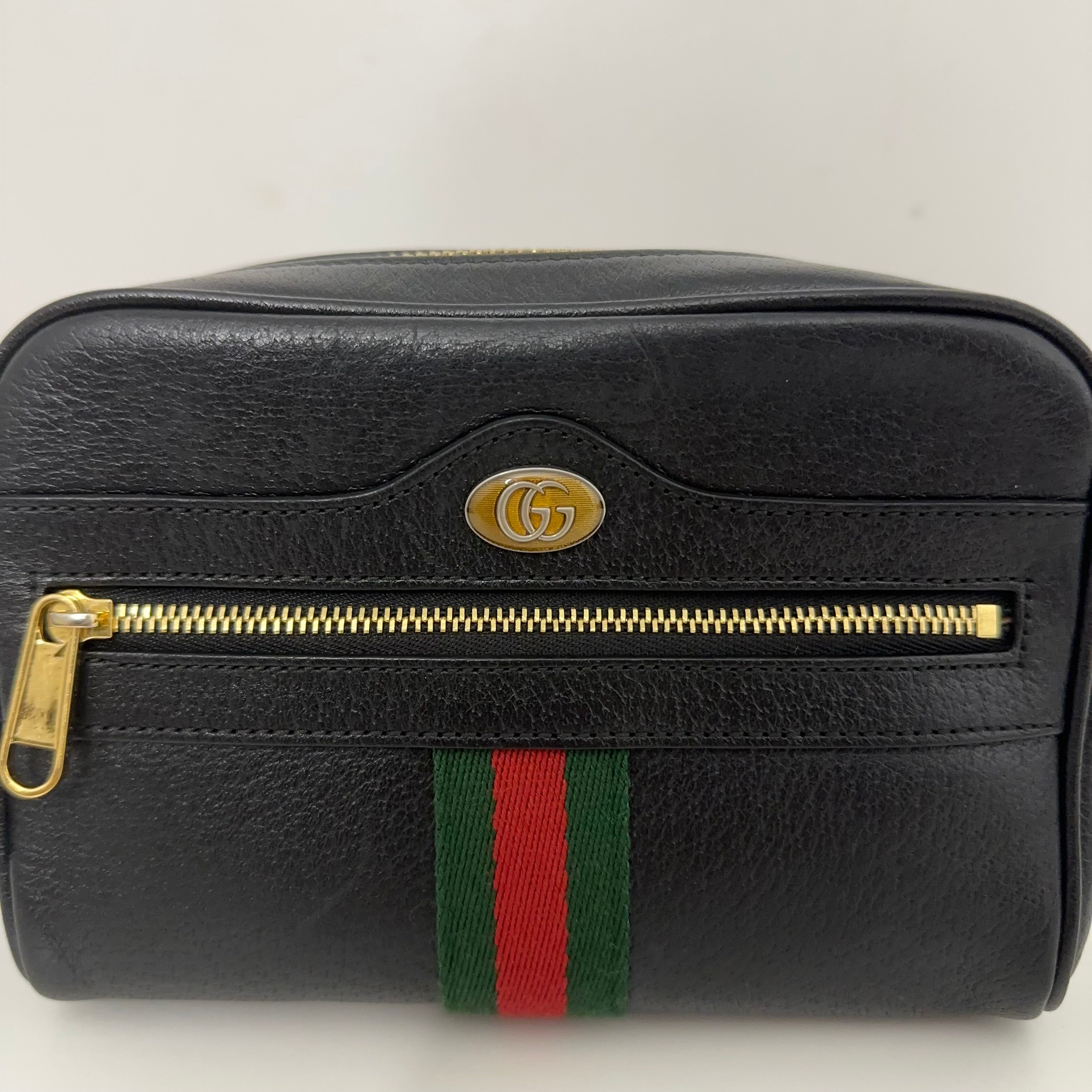 Black Mini Ophidia Shoulder Bag
