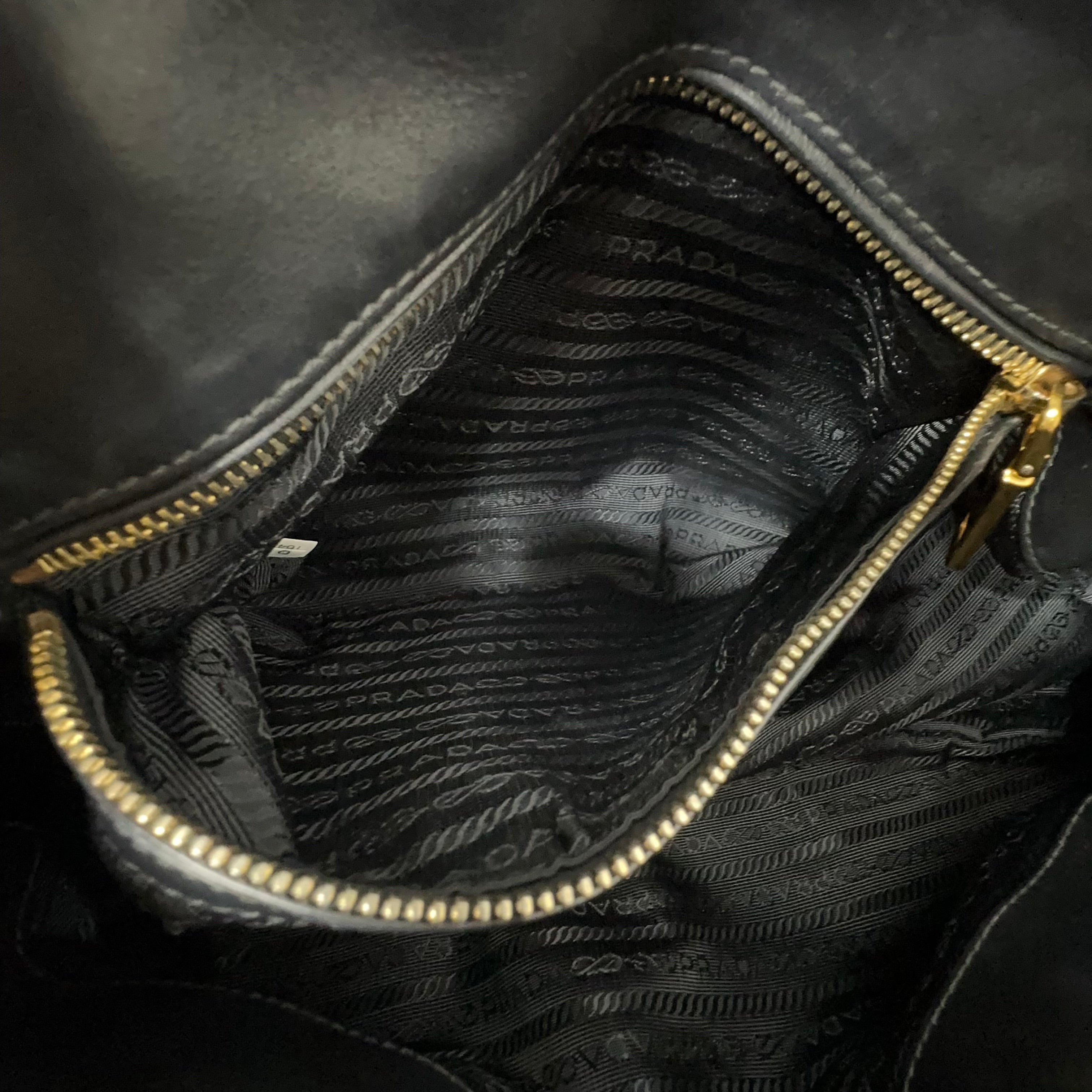 Bauletto Navy Handbag