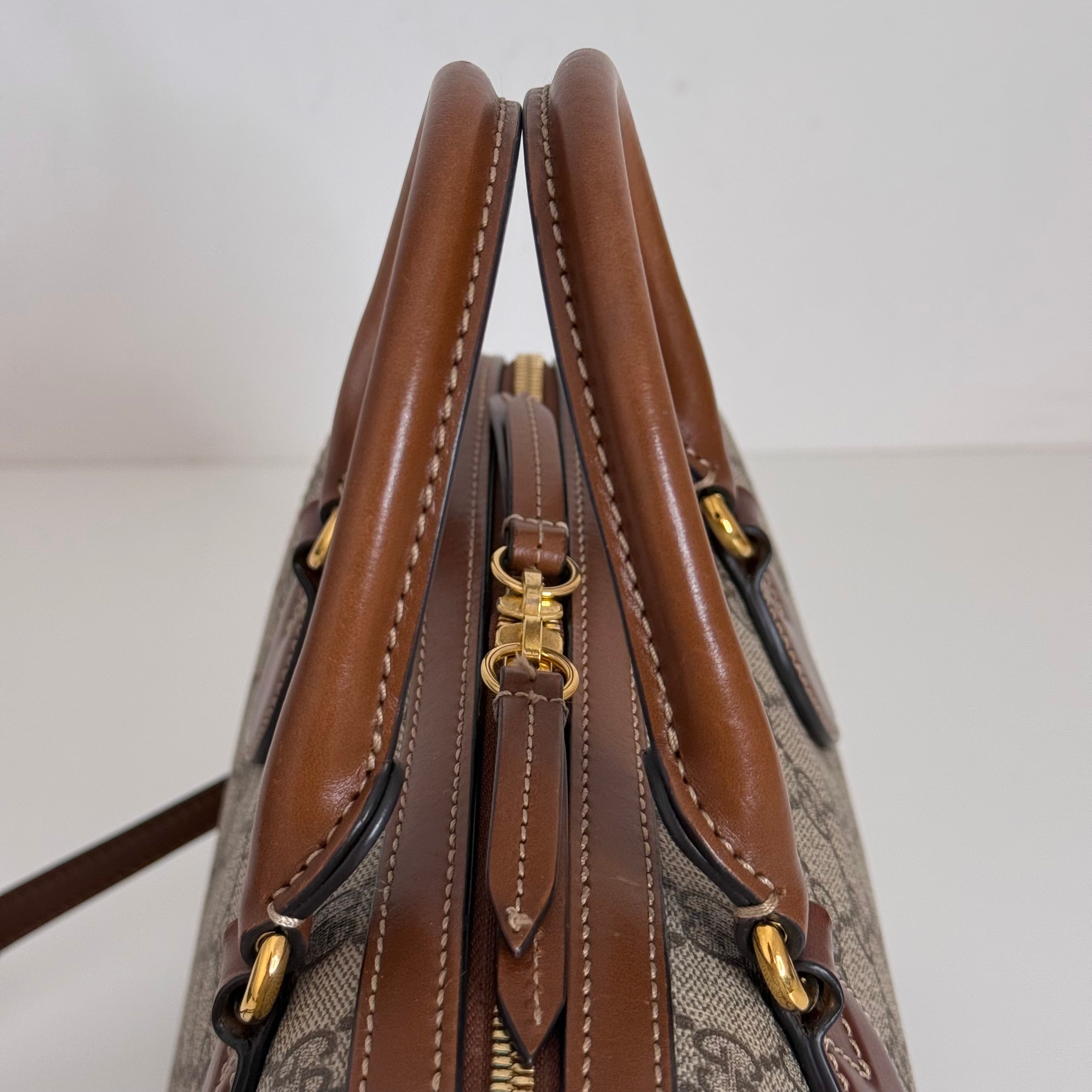 GG Supreme Boston Bag