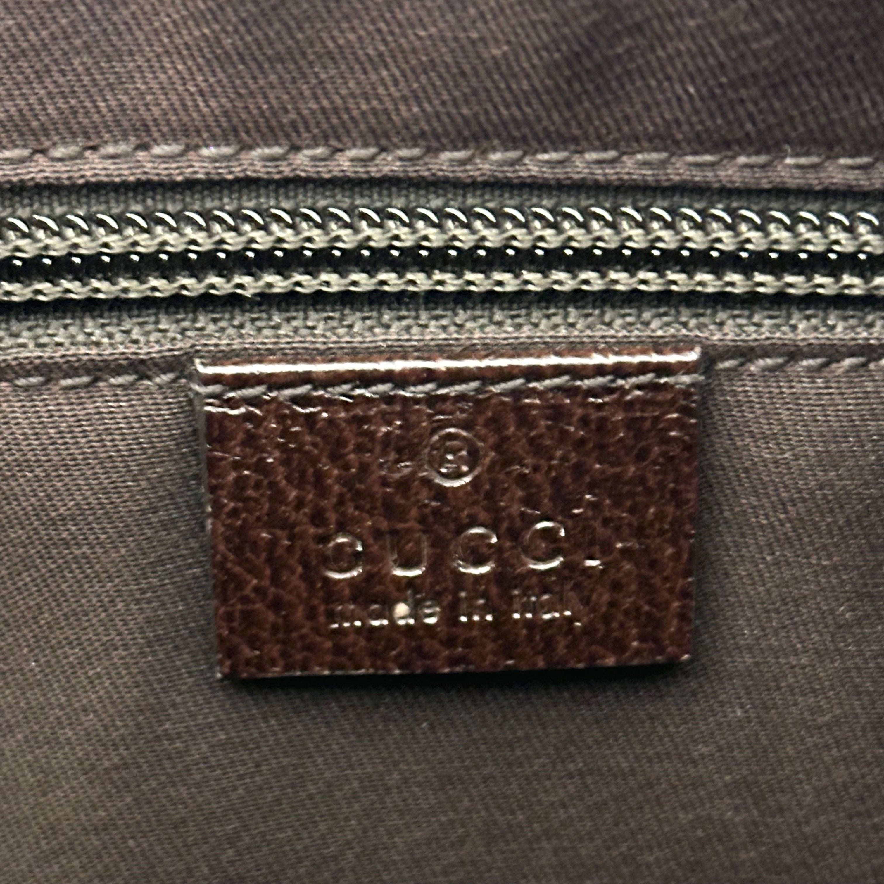 GG Web Brown Messenger Bag