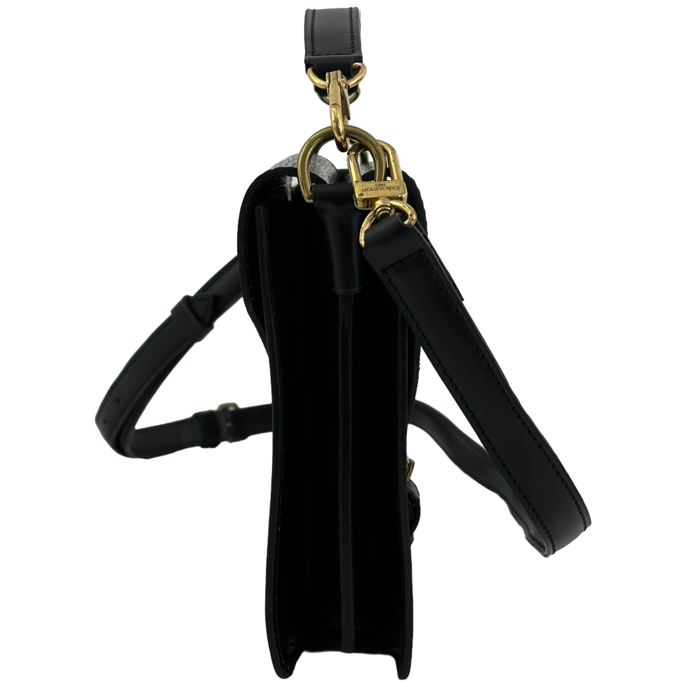 Black Epi Monceau Bag