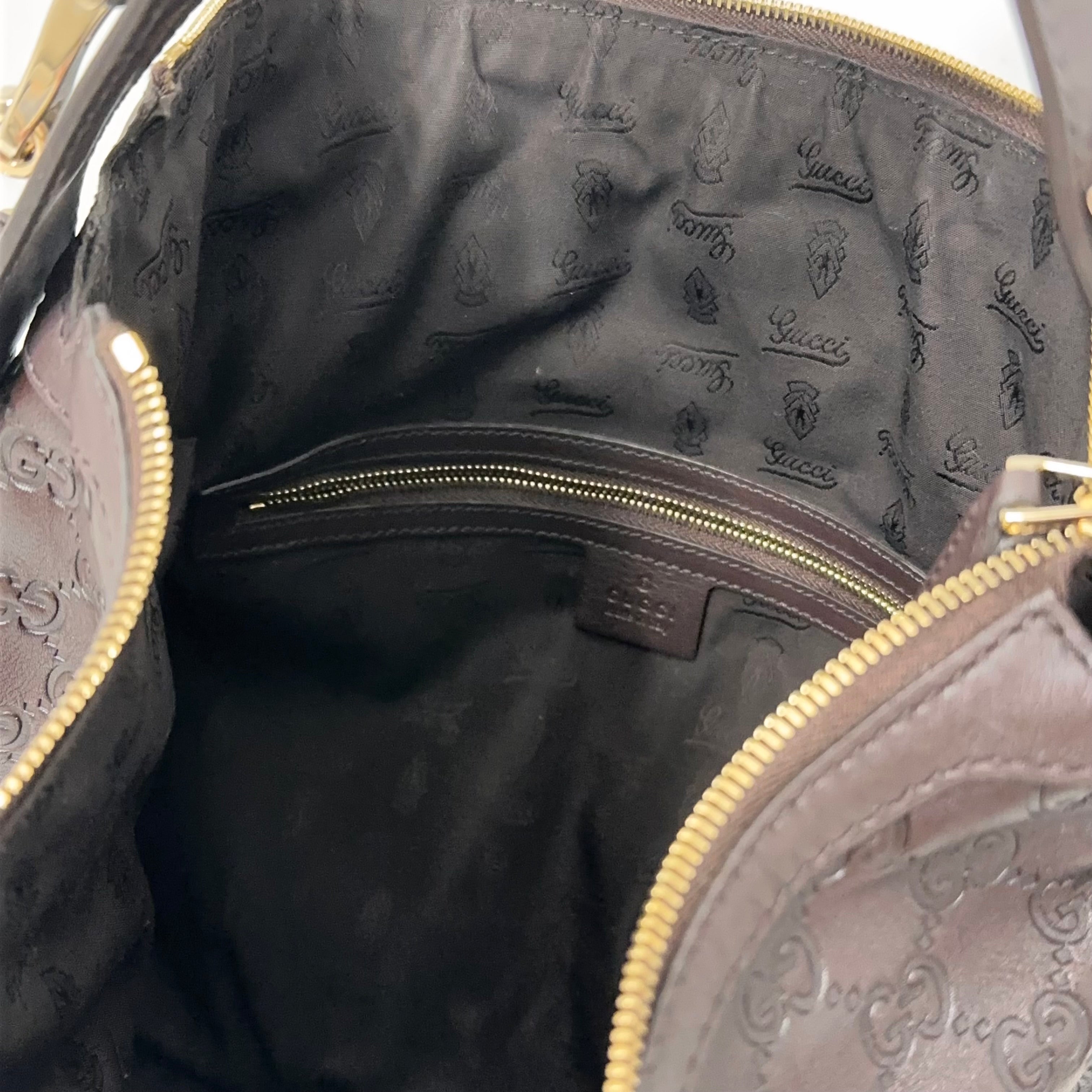 Brown Guccissima Shoulder Bag