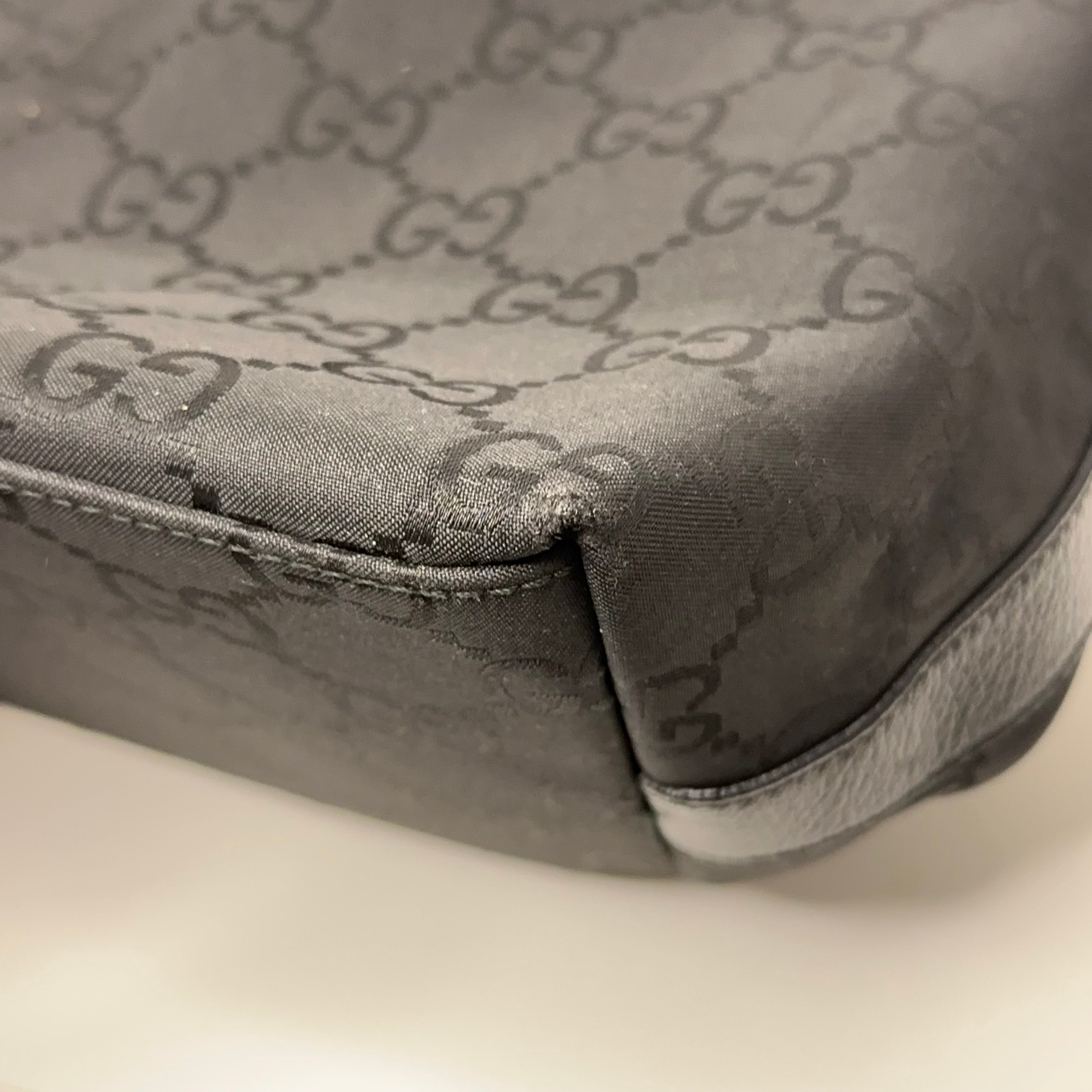 GG Web Nylon Shoulder Bag