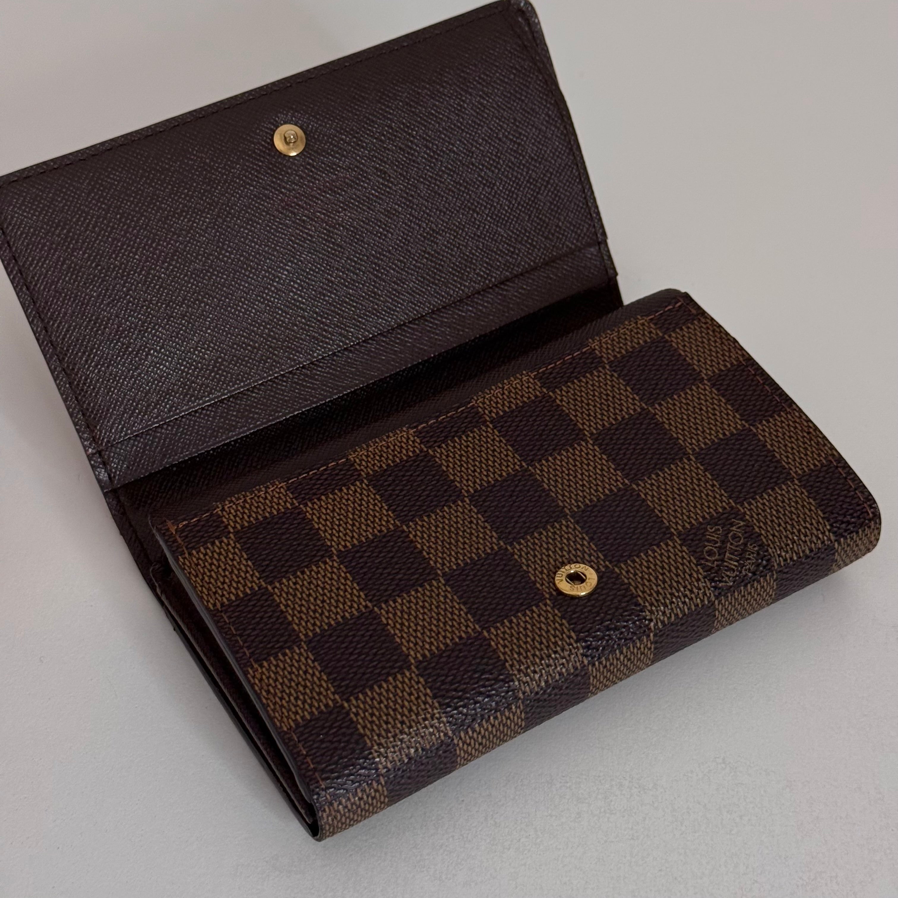 Damier Ebene Compact Wallet