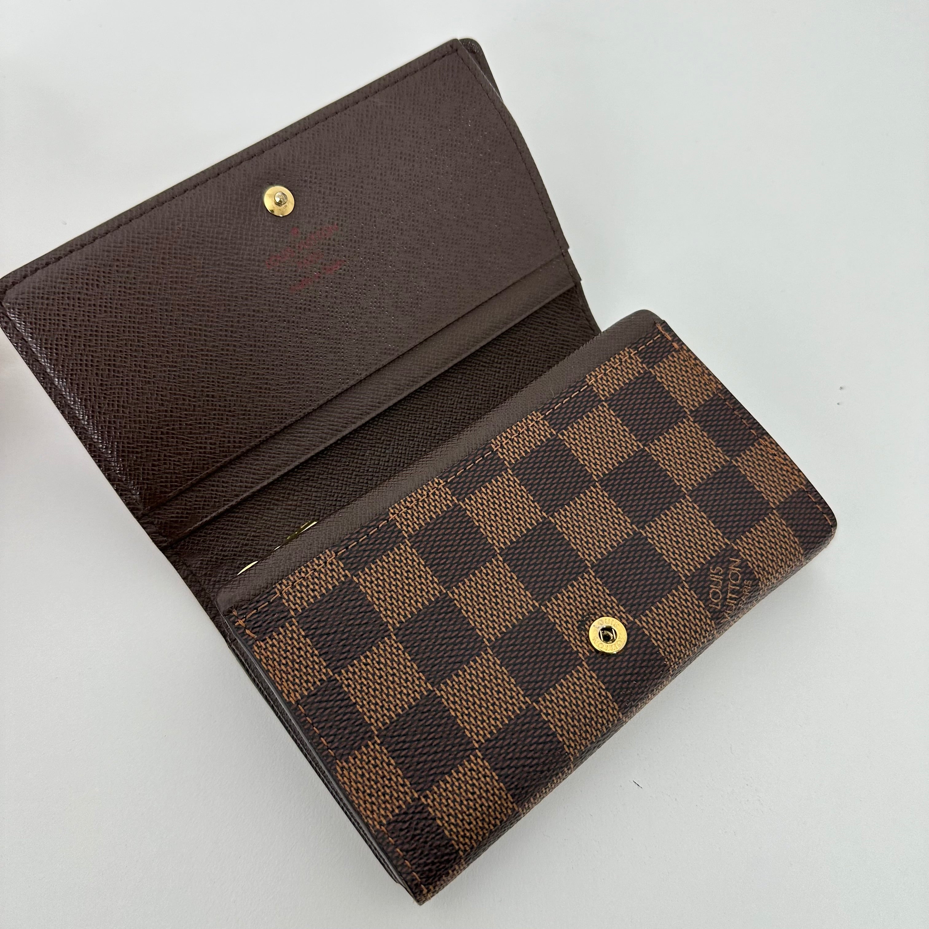 Damier Ebene Compact Wallet