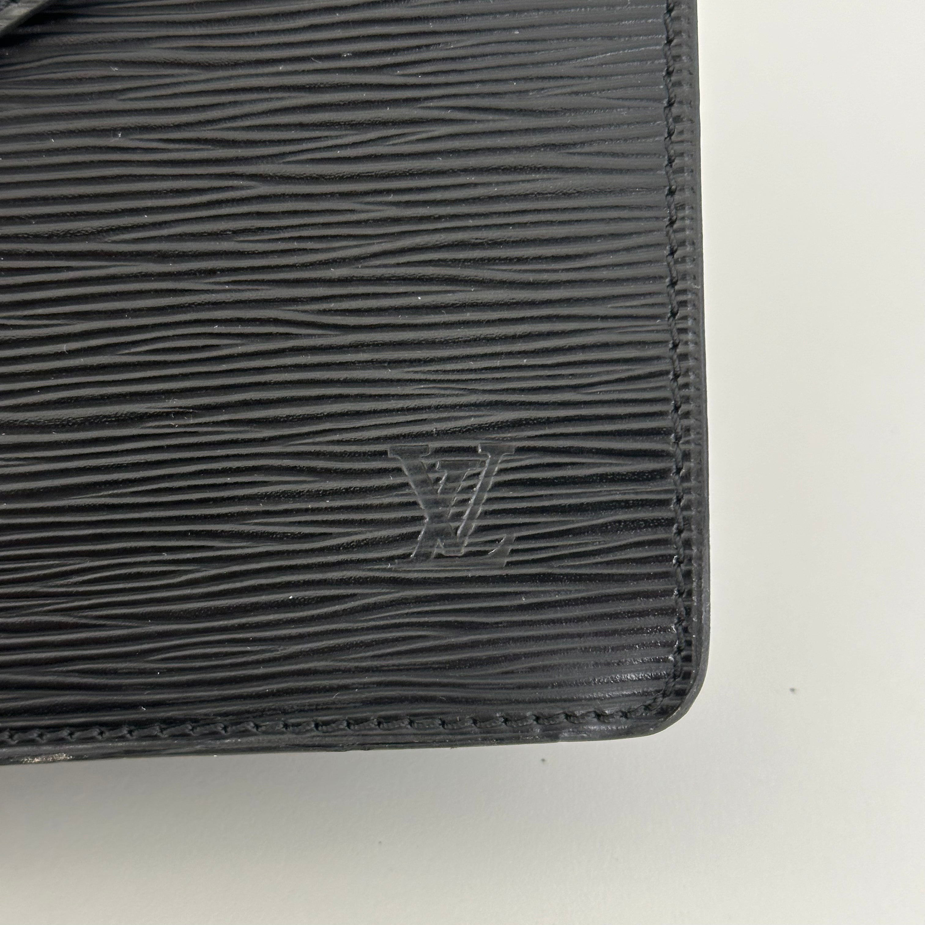 Black Epi Monceau Bag