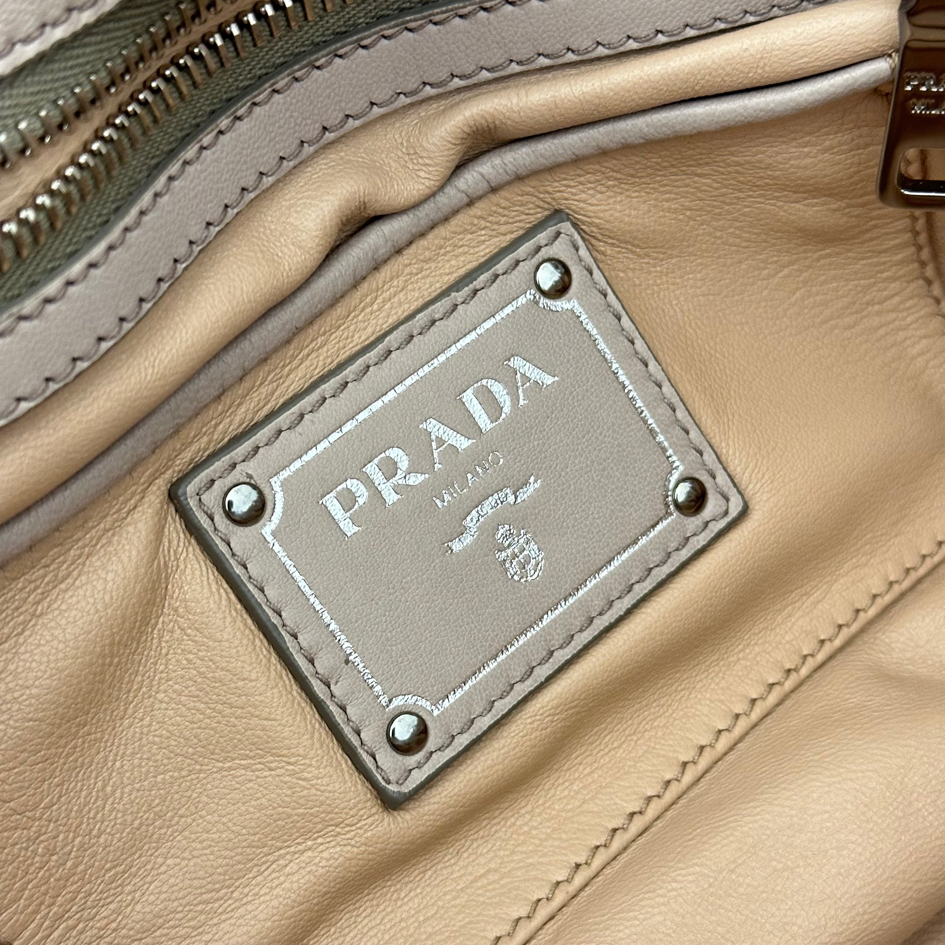 Nappa Gaufre Leather Bag