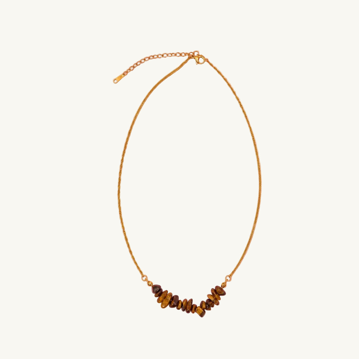 Tiger Eye Stone Necklace