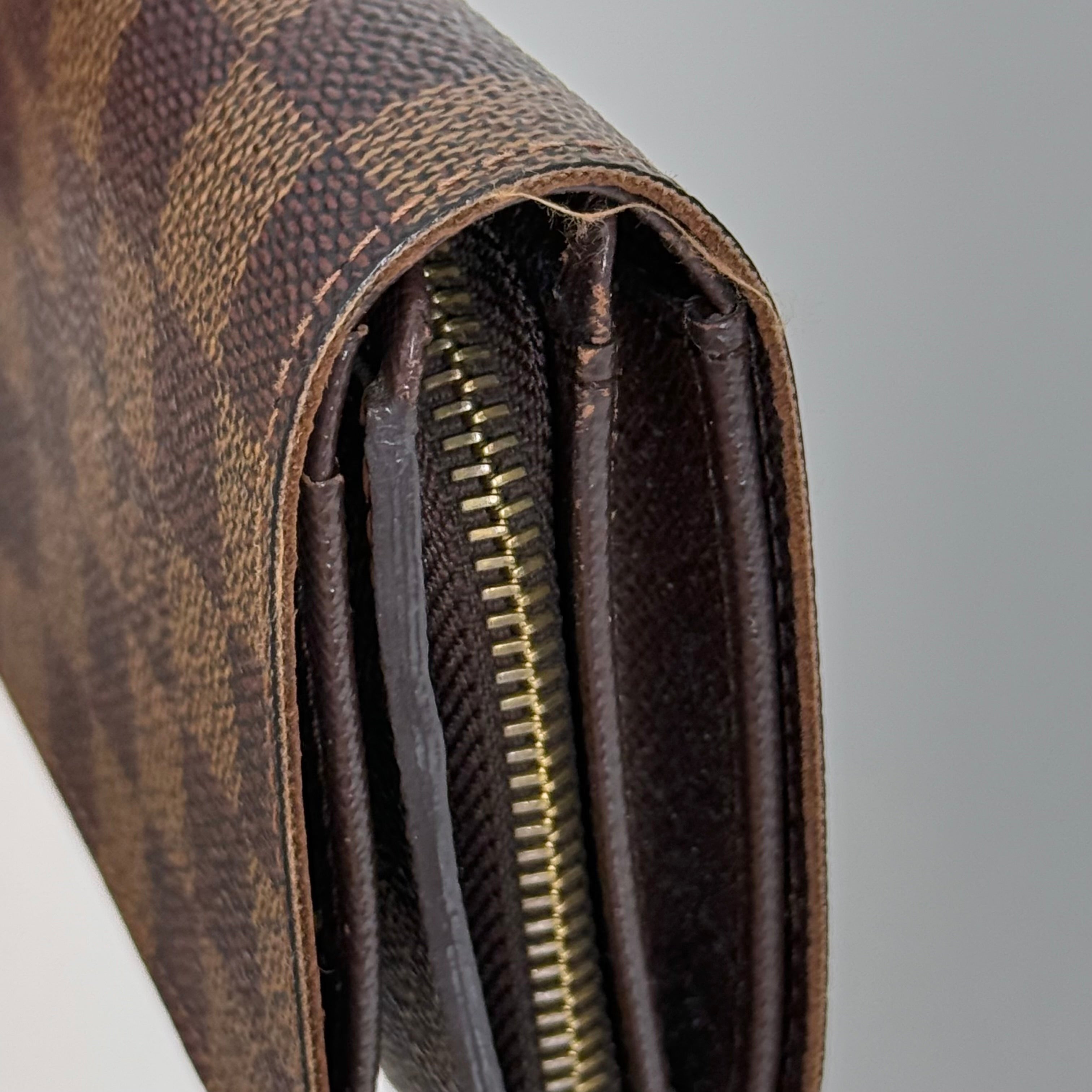 Damier Ebene Compact Wallet