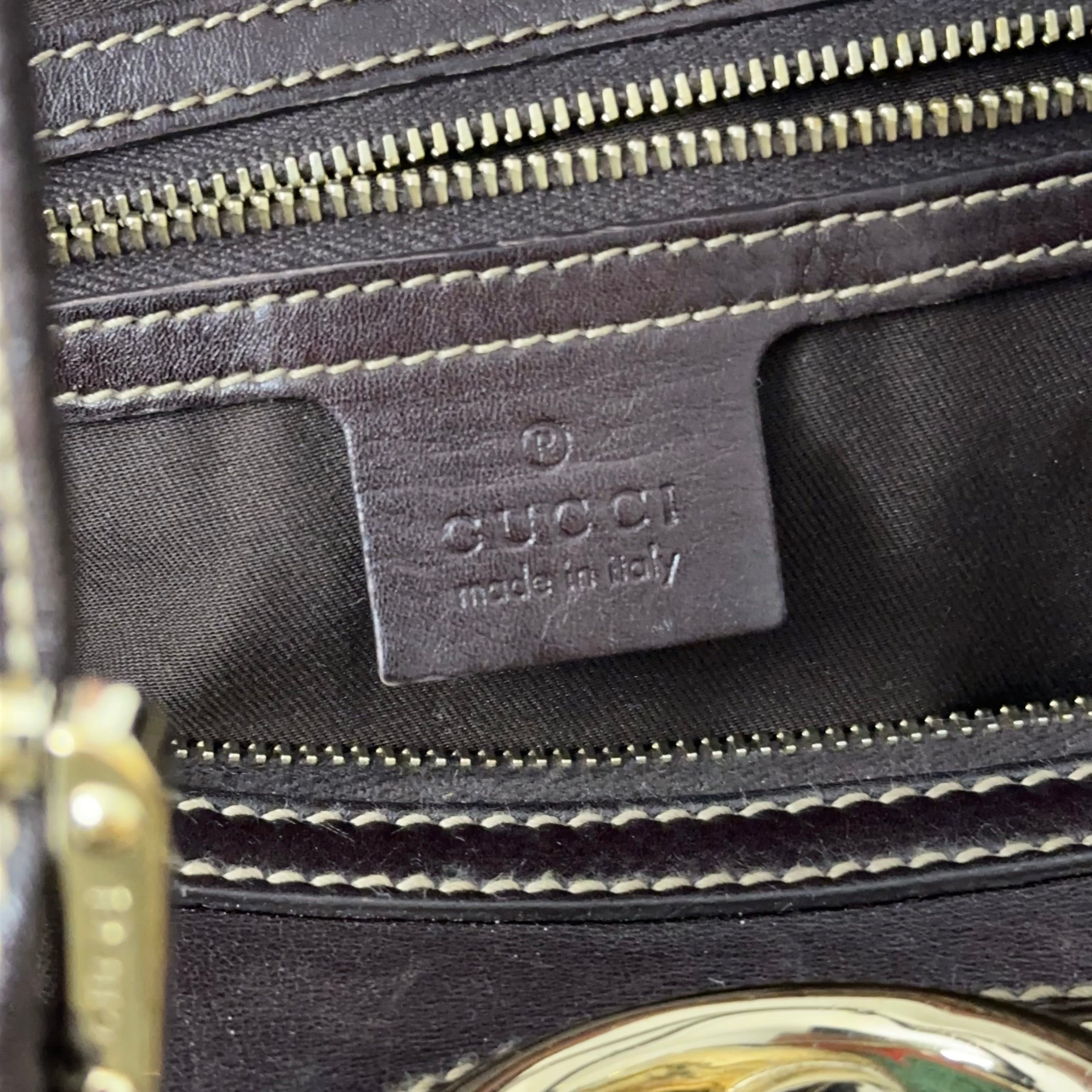 Brown GG Sherry Shoulder Bag