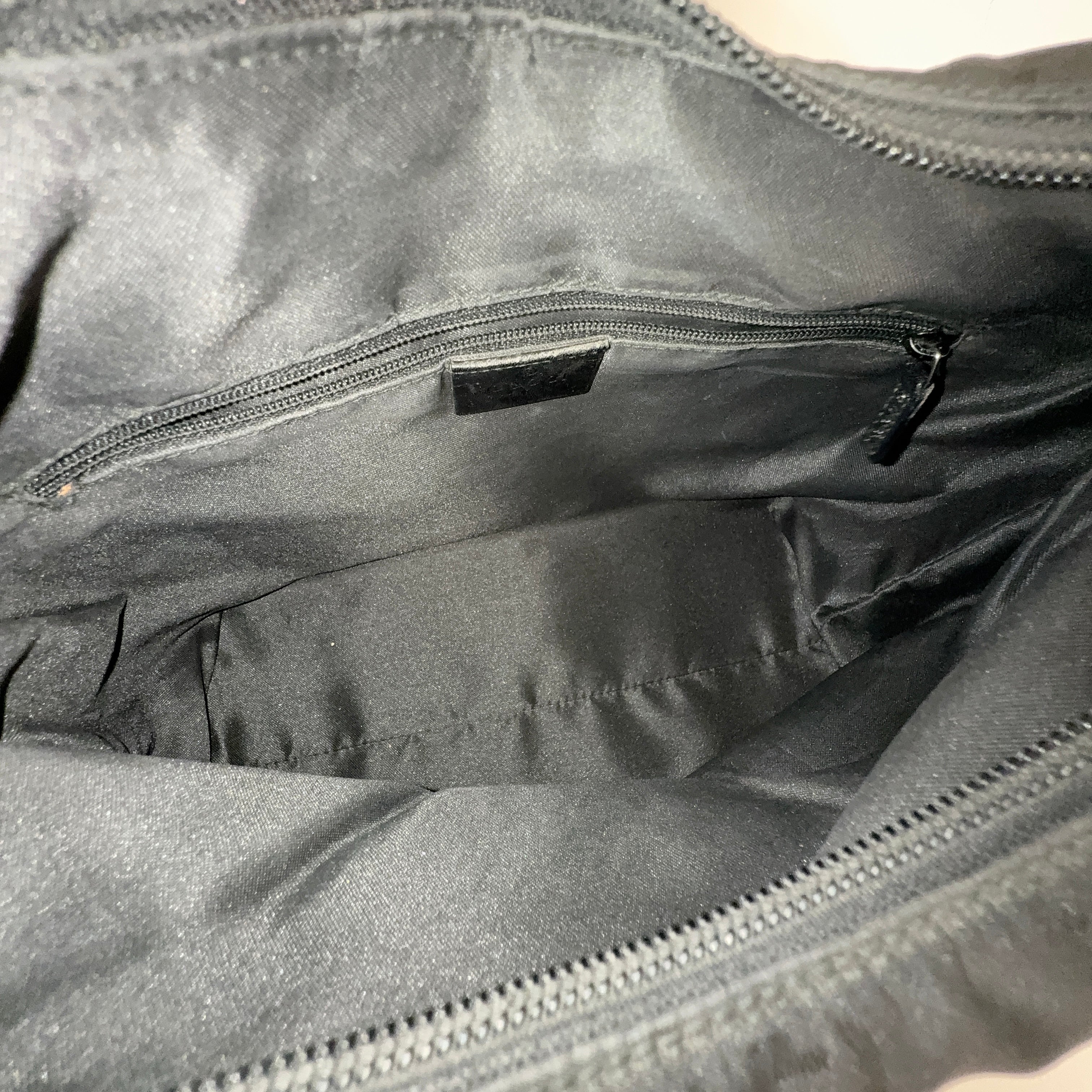 Nylon GG Web Shoulder Bag