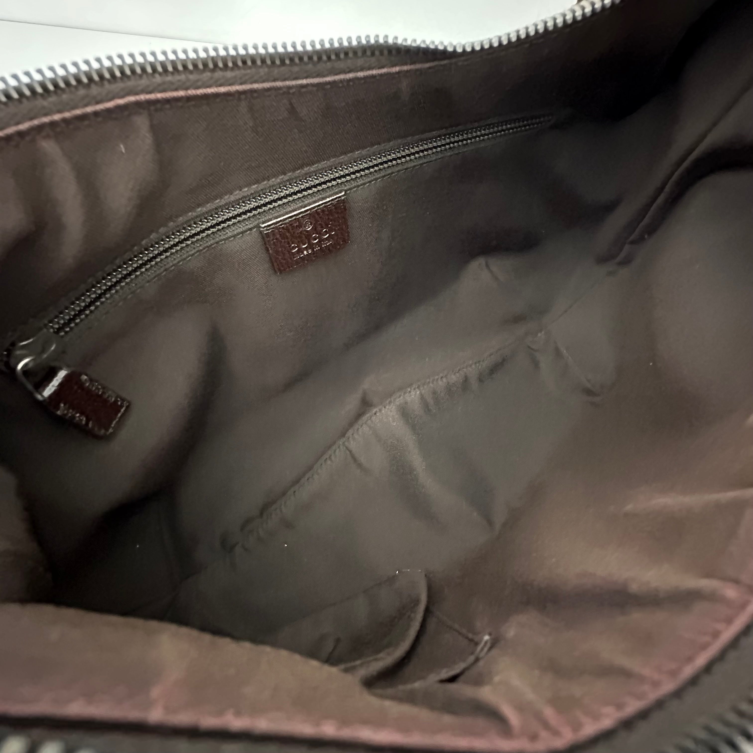 GG Web Brown Messenger Bag