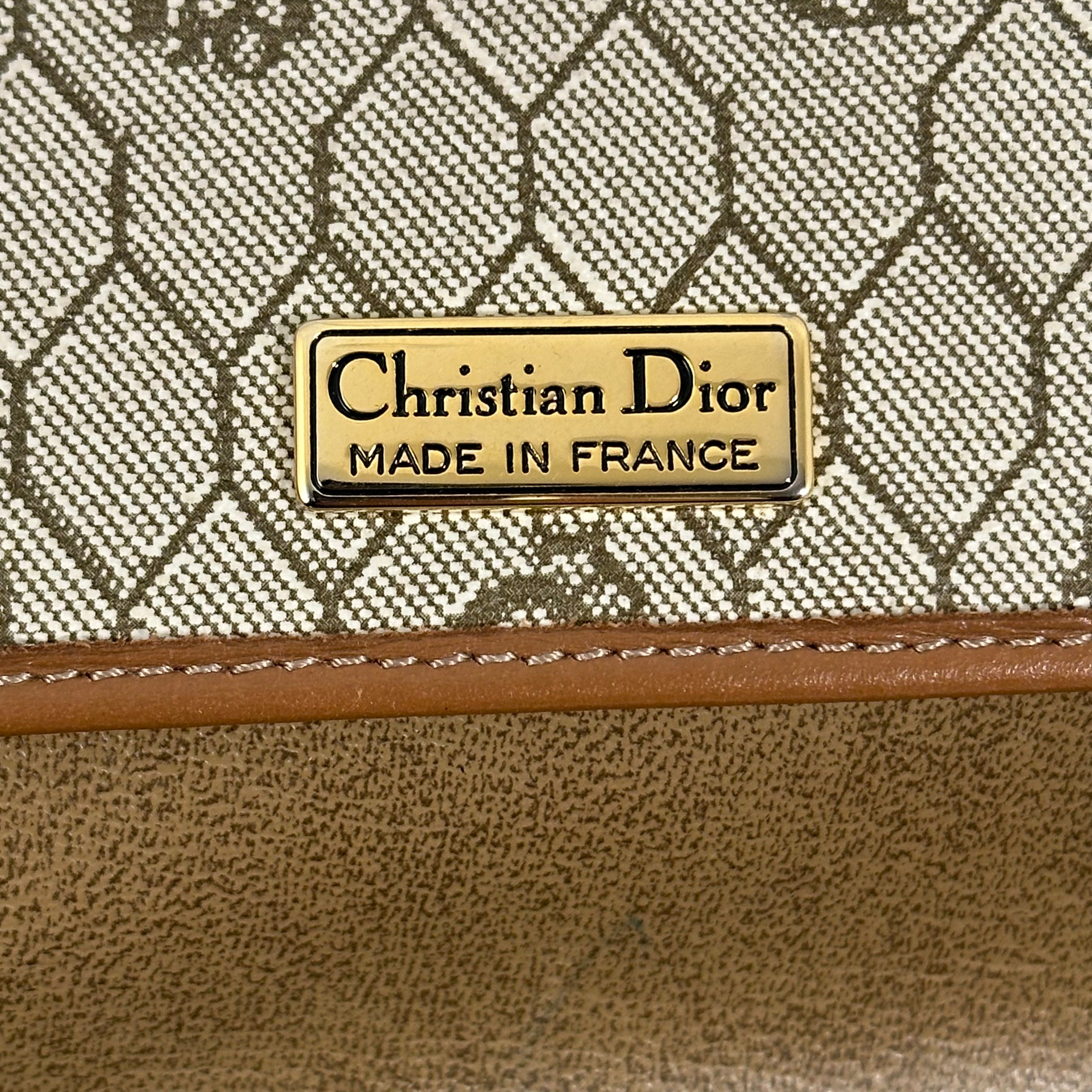 Beige Honeycomb Crossbody
