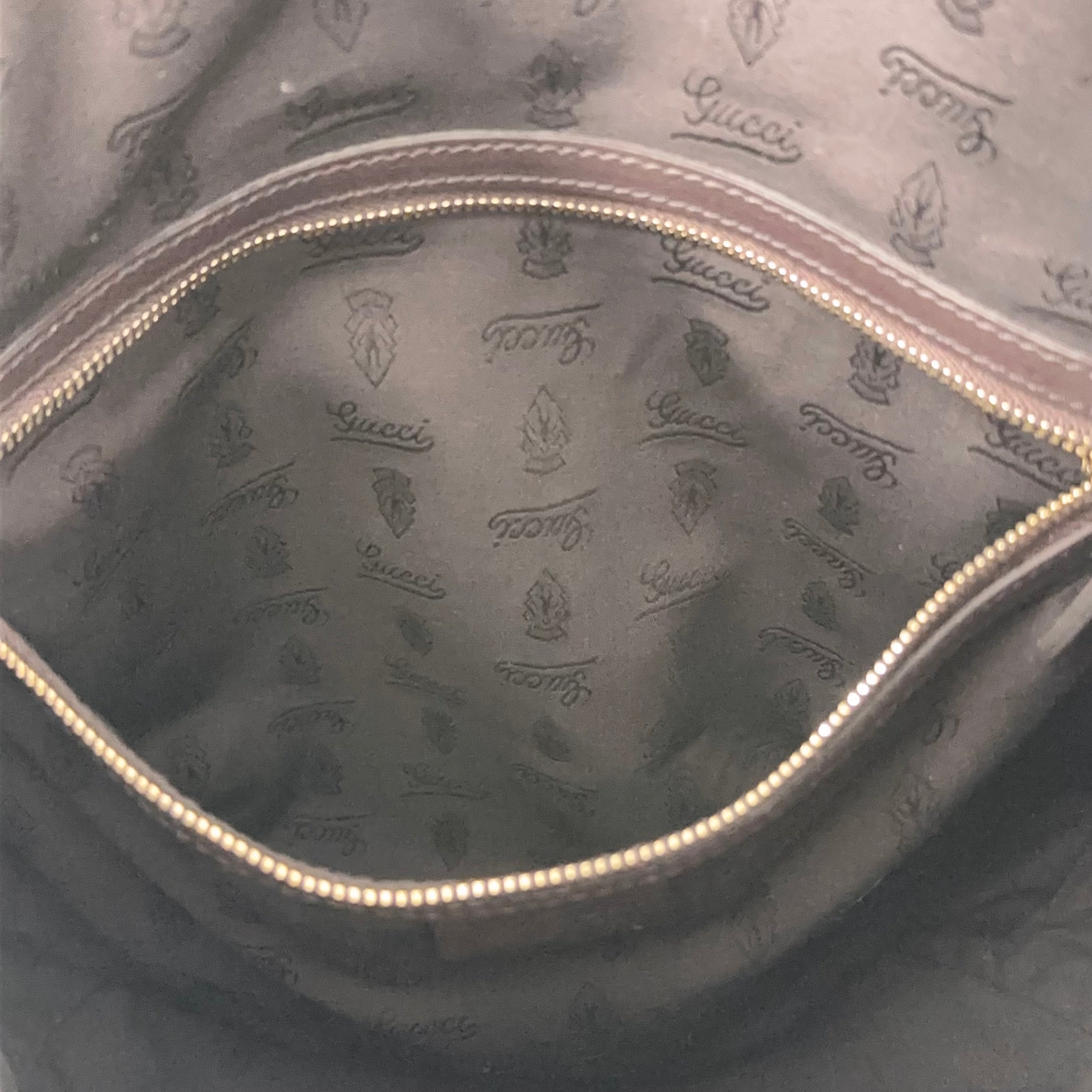 Brown Guccissima Shoulder Bag
