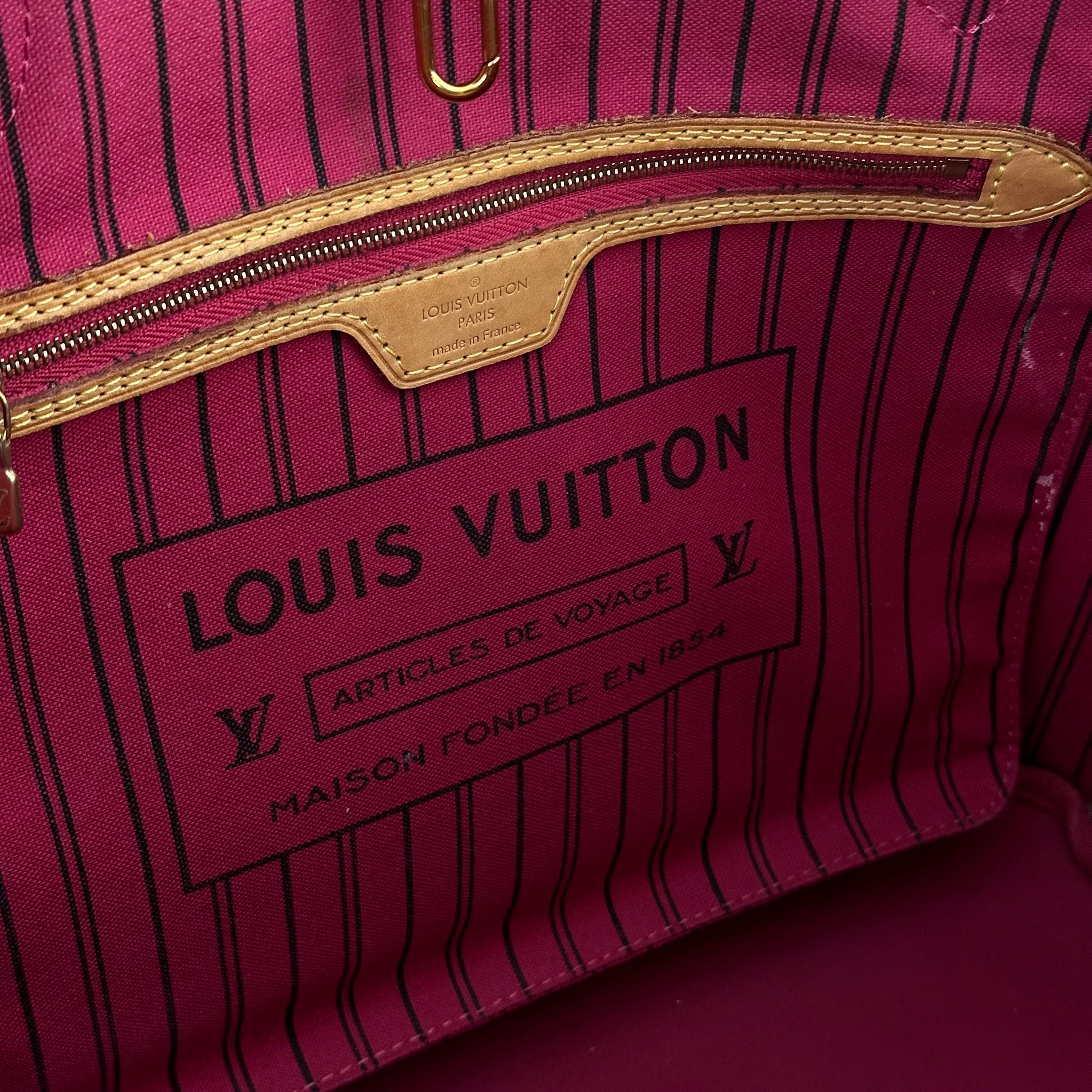 Neverfull MM - Peony w/ Pouch