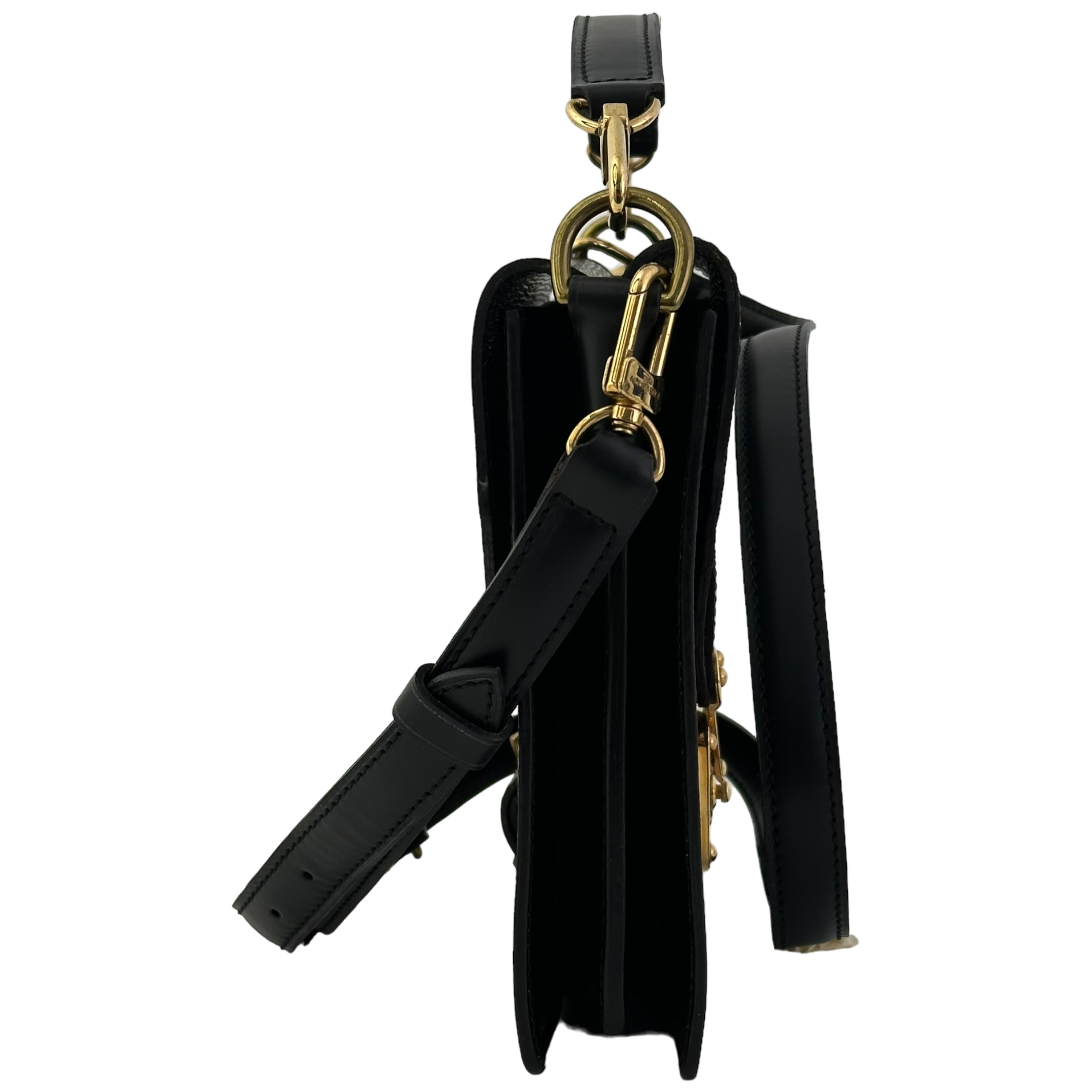 Black Epi Monceau Bag