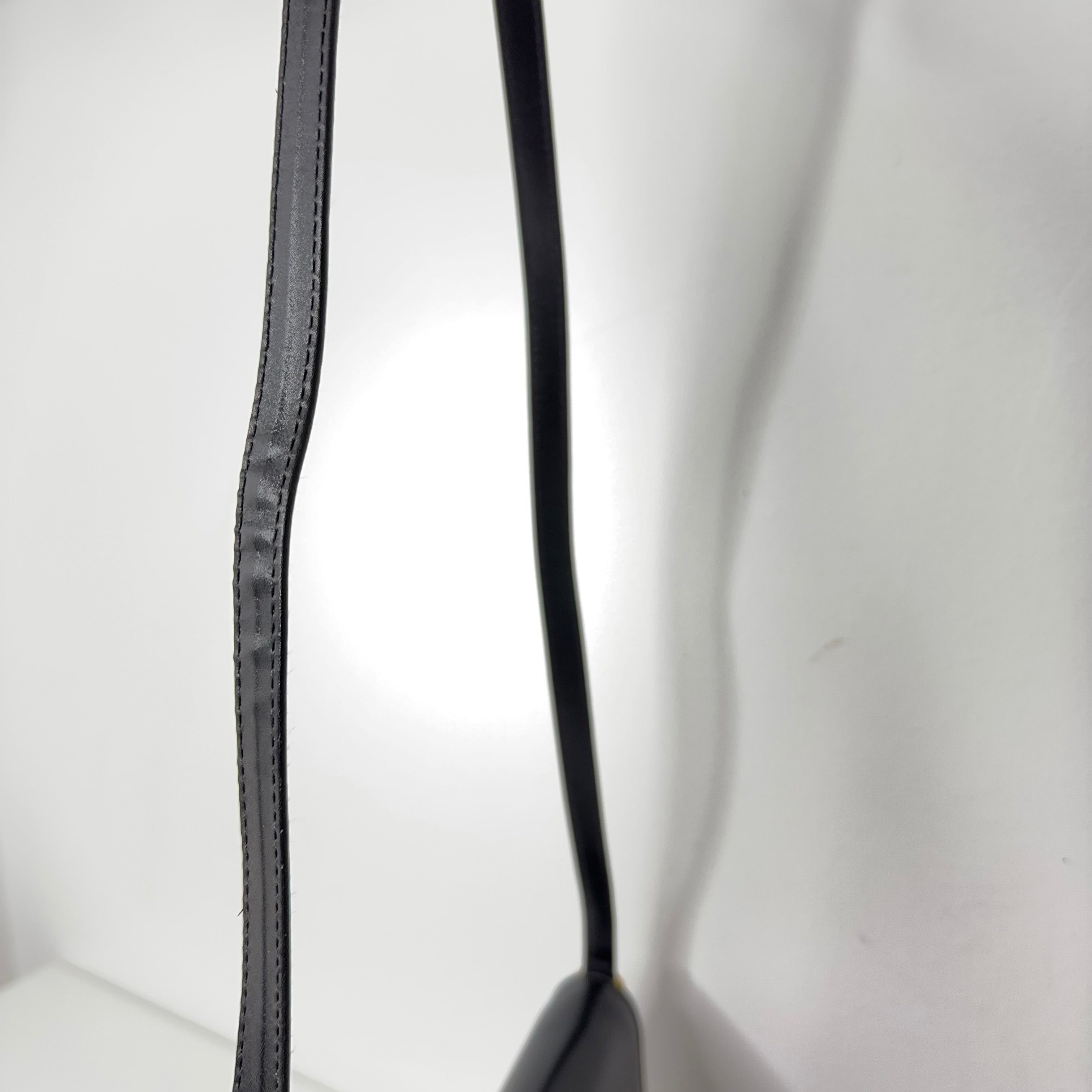 Vintage Black GG Clutch