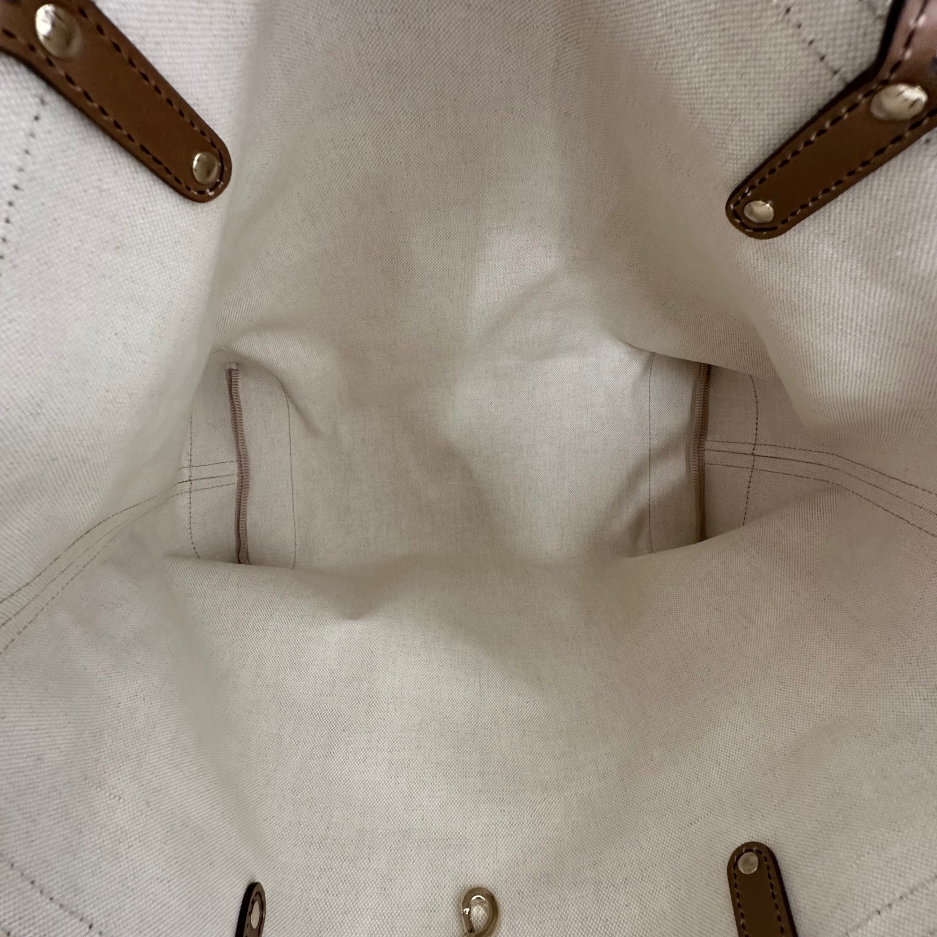 GG Brown Leather Tote