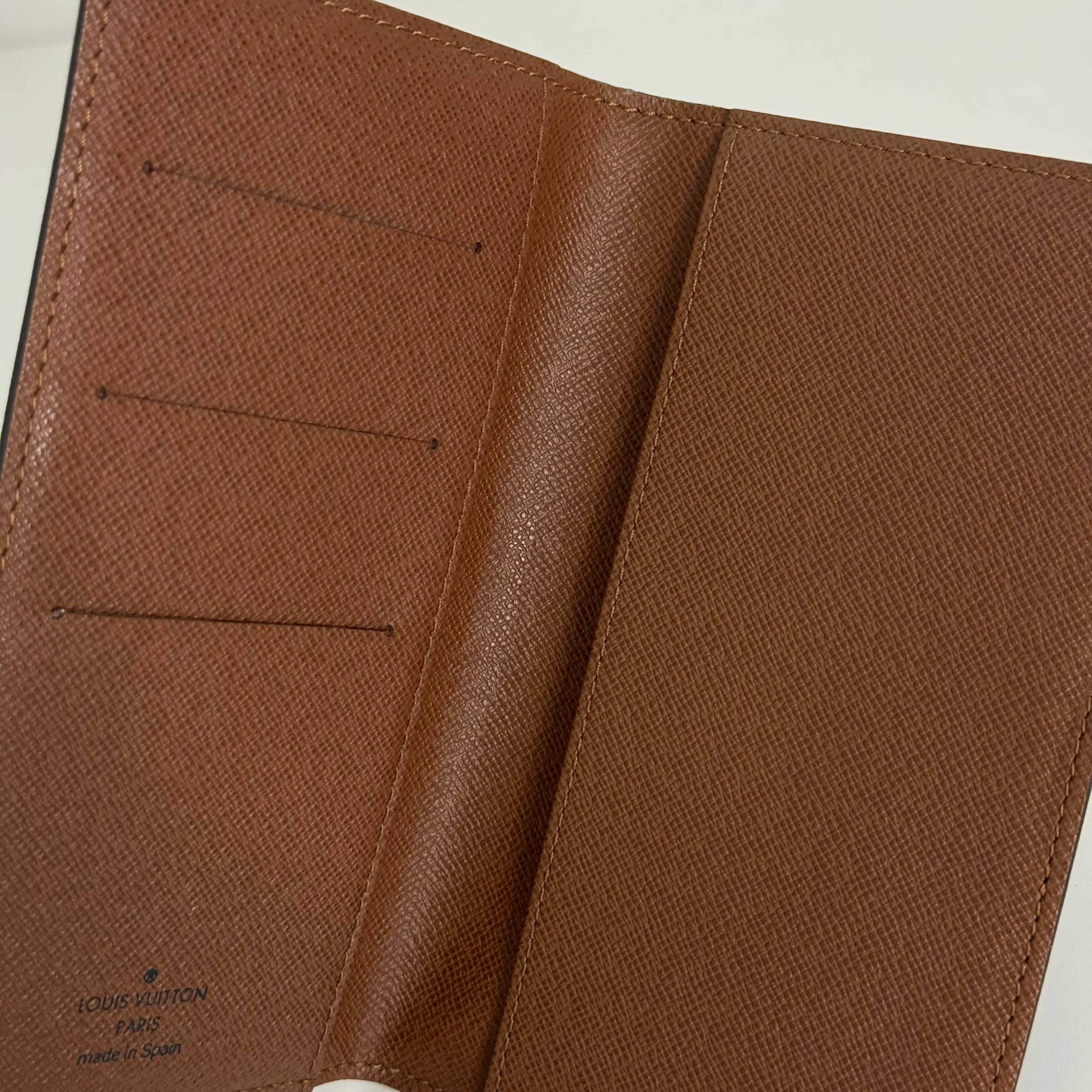 Monogram Flap Wallet