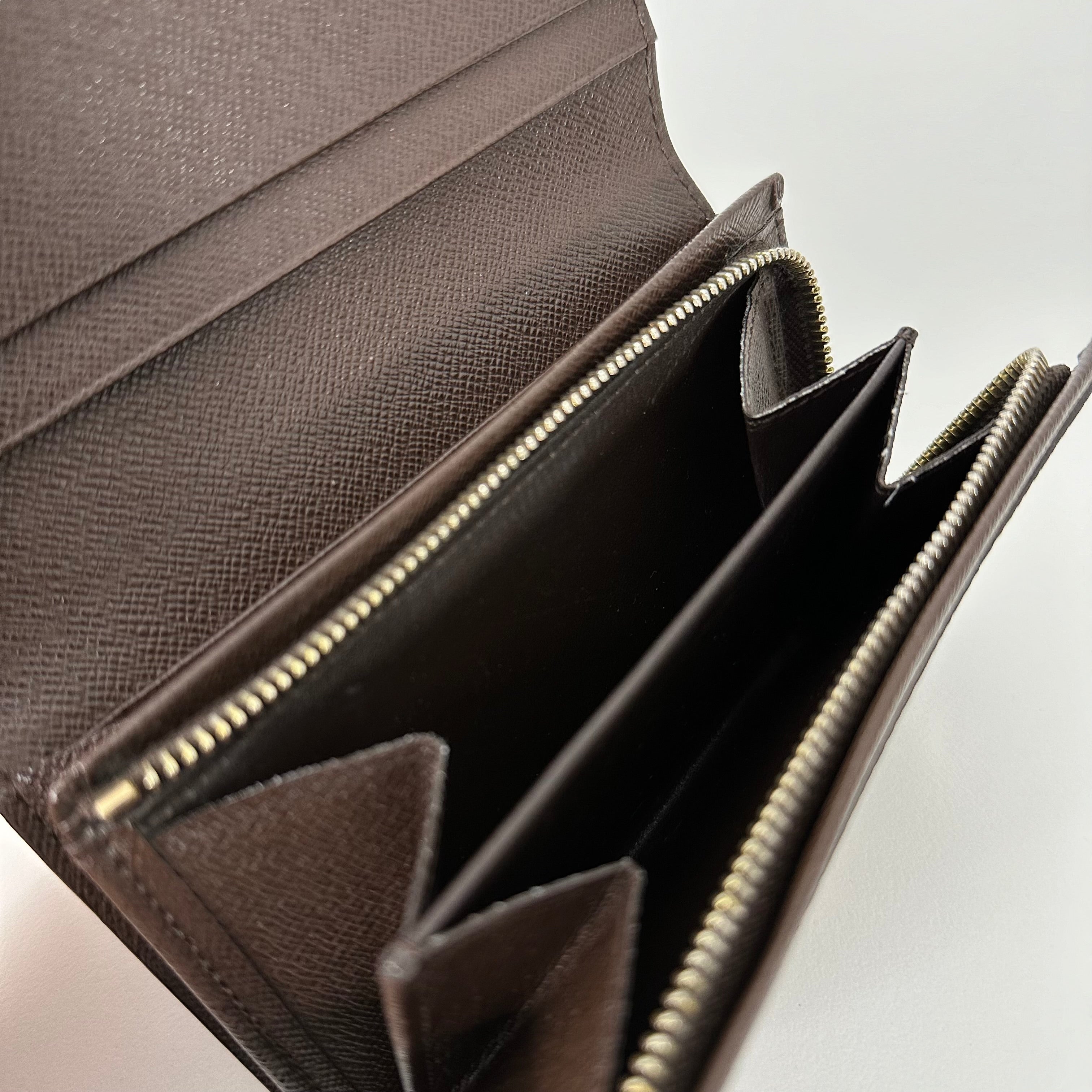 Damier Ebene Compact Wallet