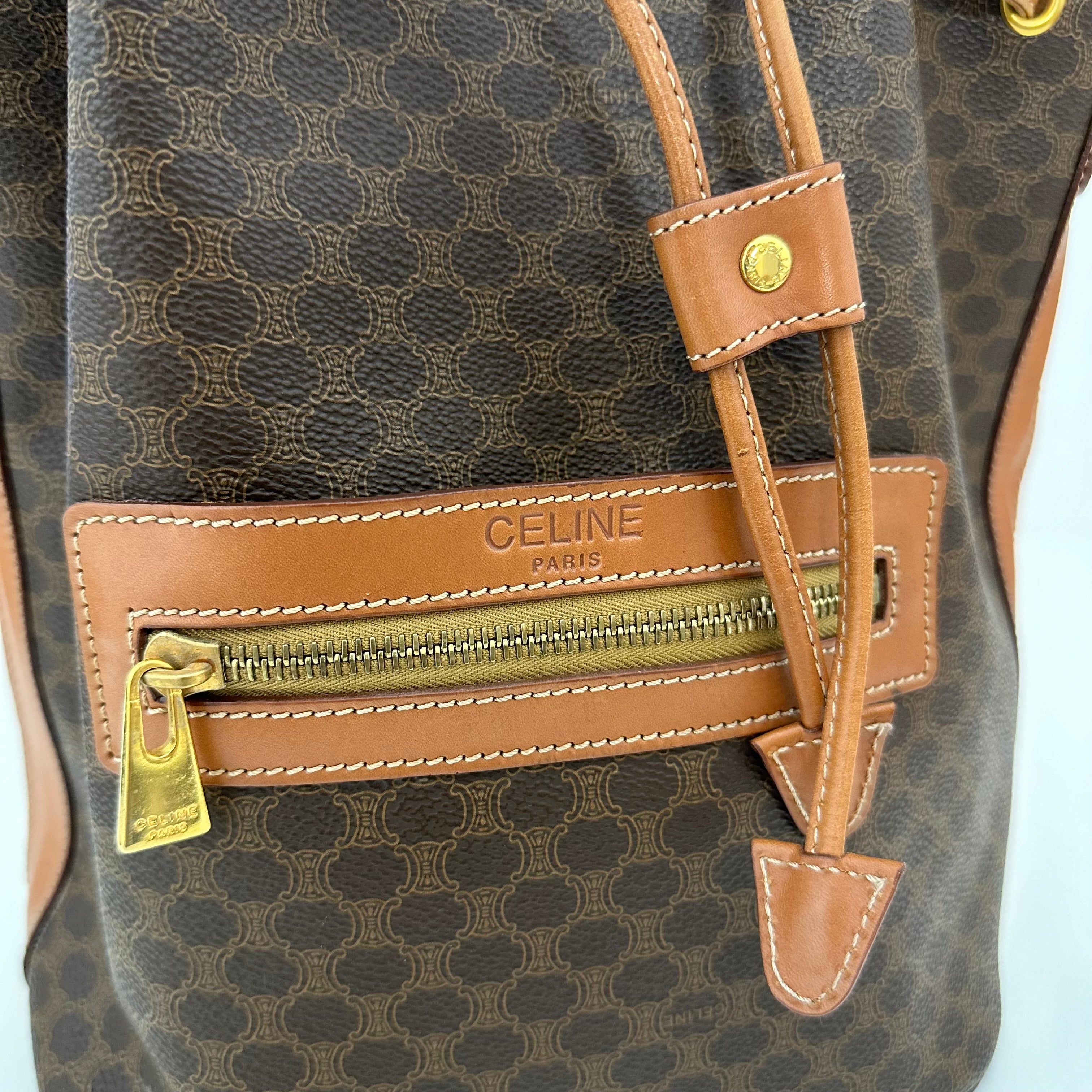Vintage Macadam Bucket Bag