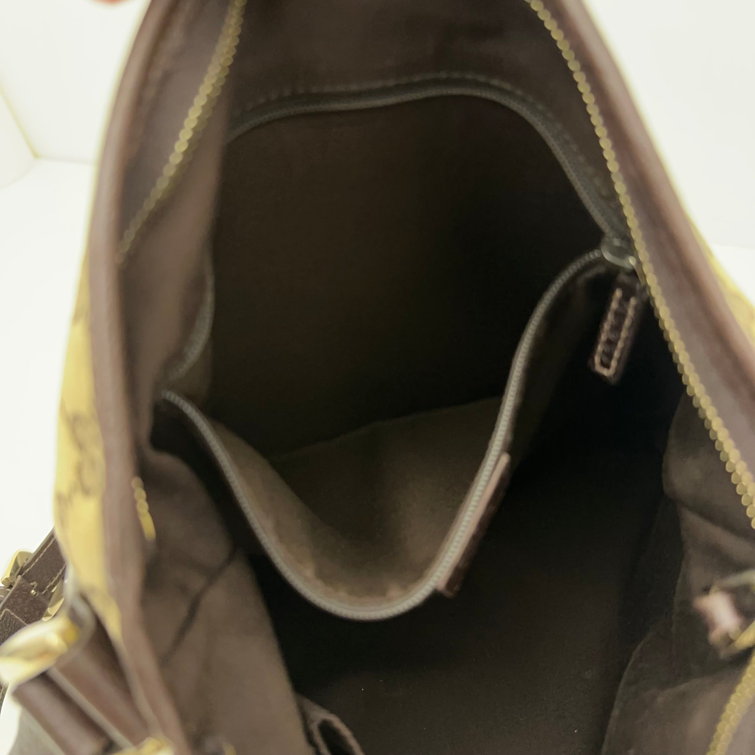 Brown GG Web Crossbody