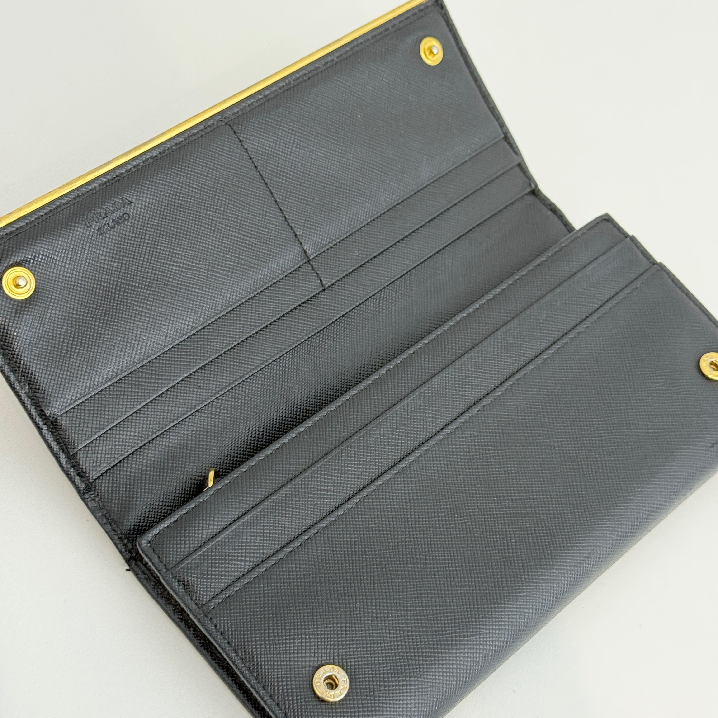 Saffiano Long Wallet