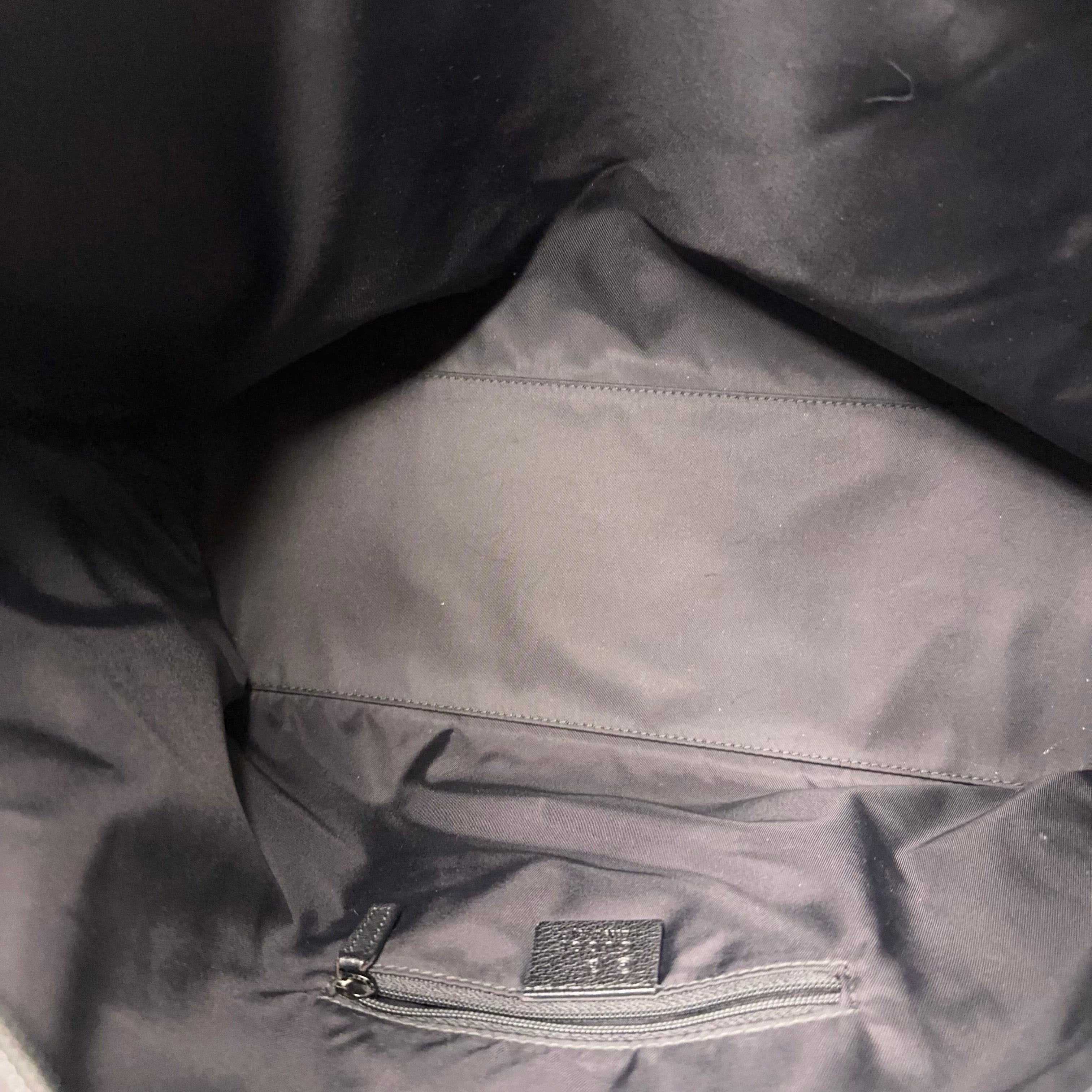 GG Web Nylon Shoulder Bag