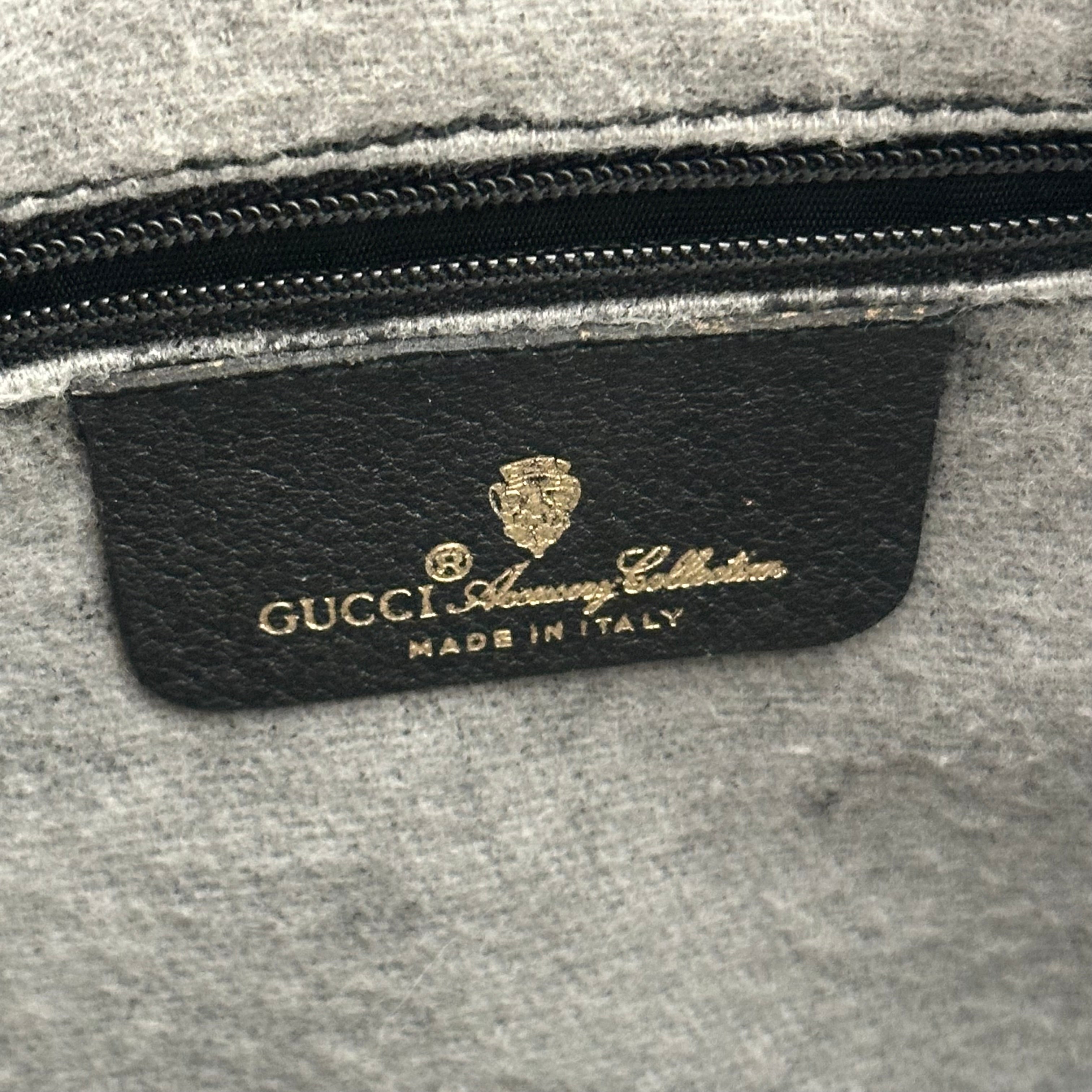 Black GG Supreme Crossbody