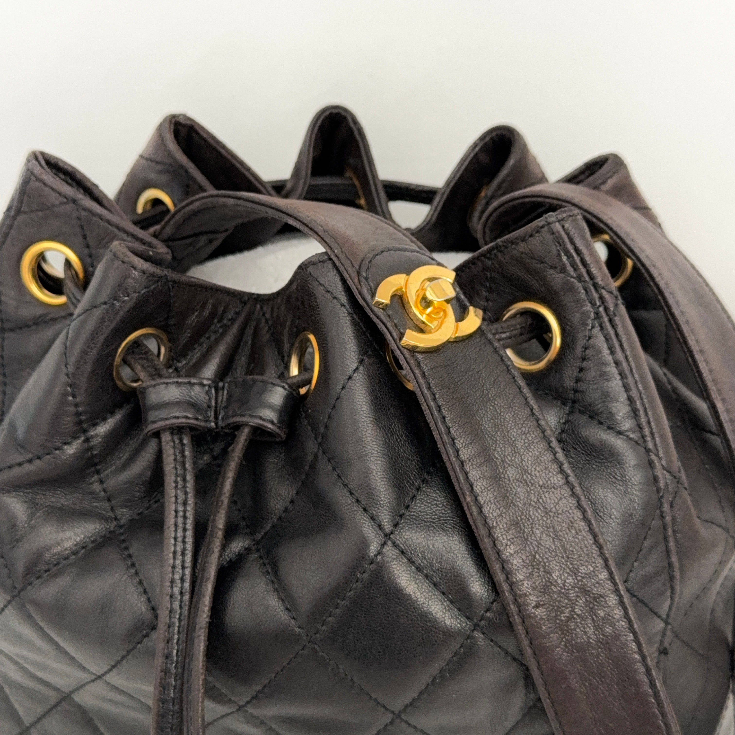 CC Brown Bucket Bag