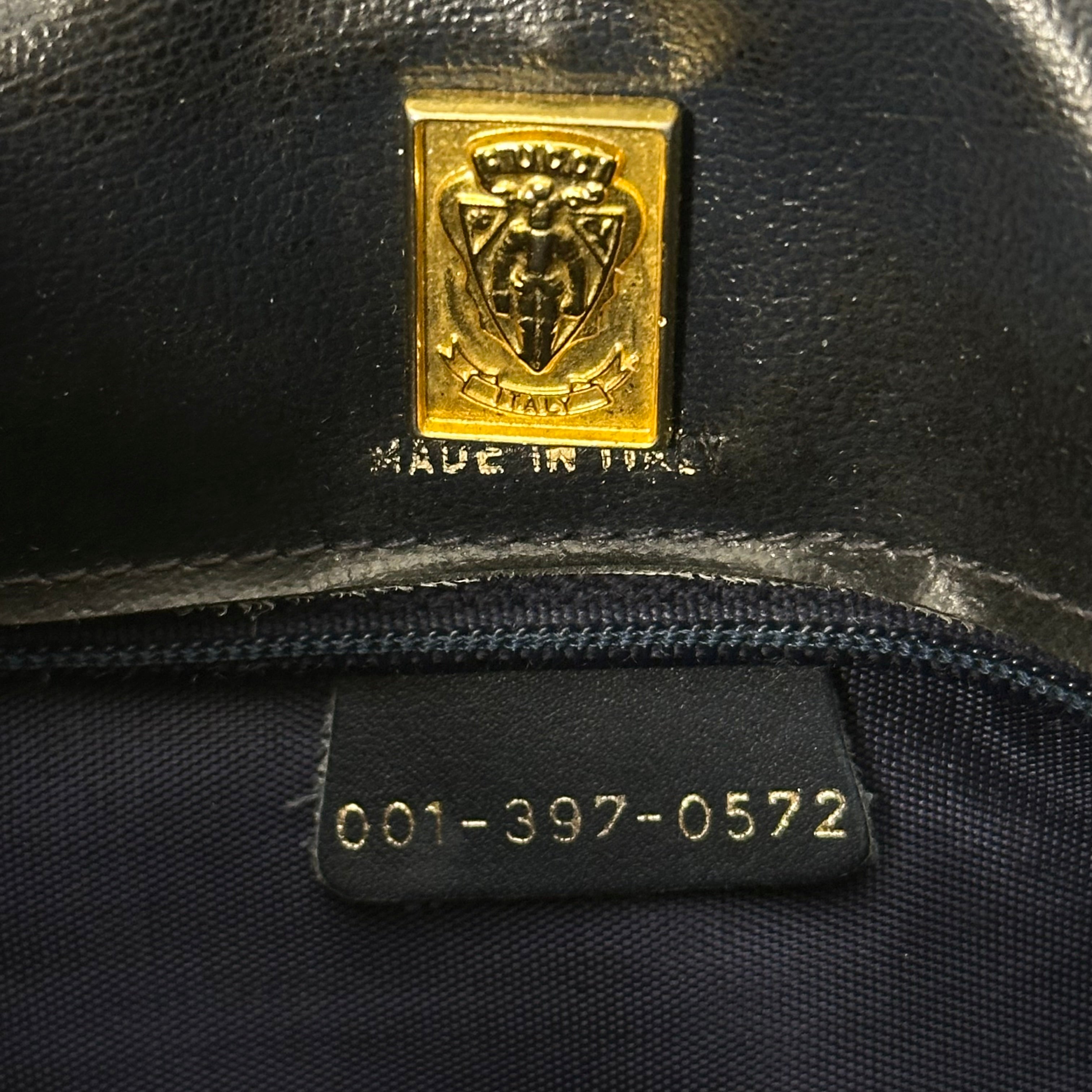 Navy Bucket Bag