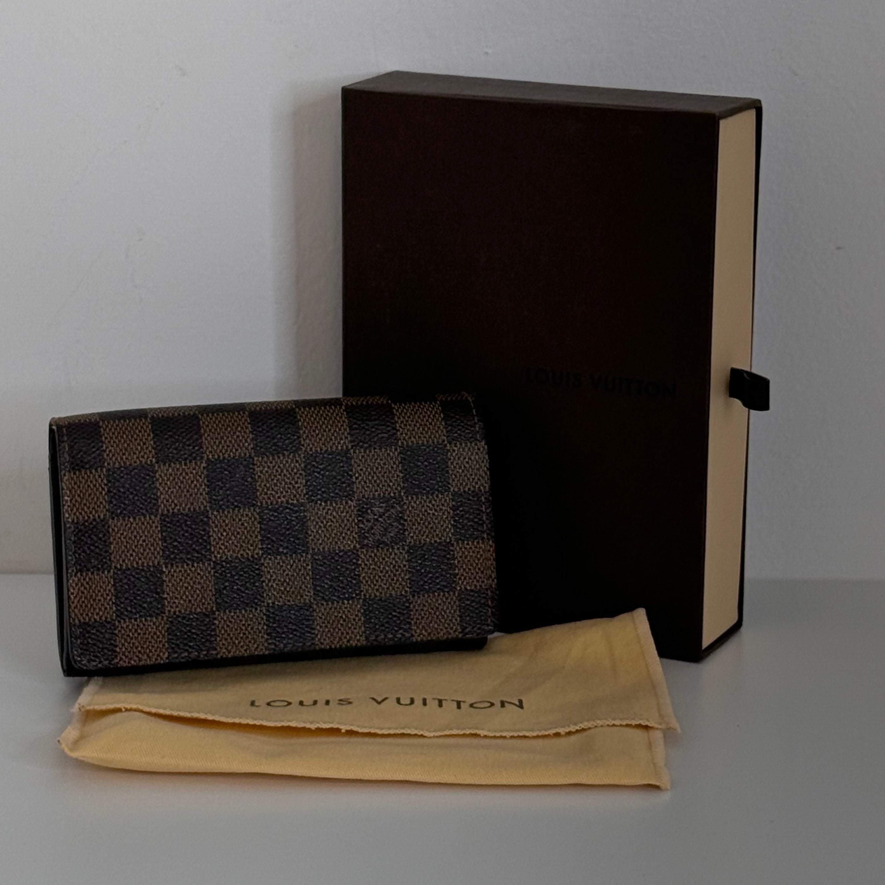 Damier Ebene Compact Wallet