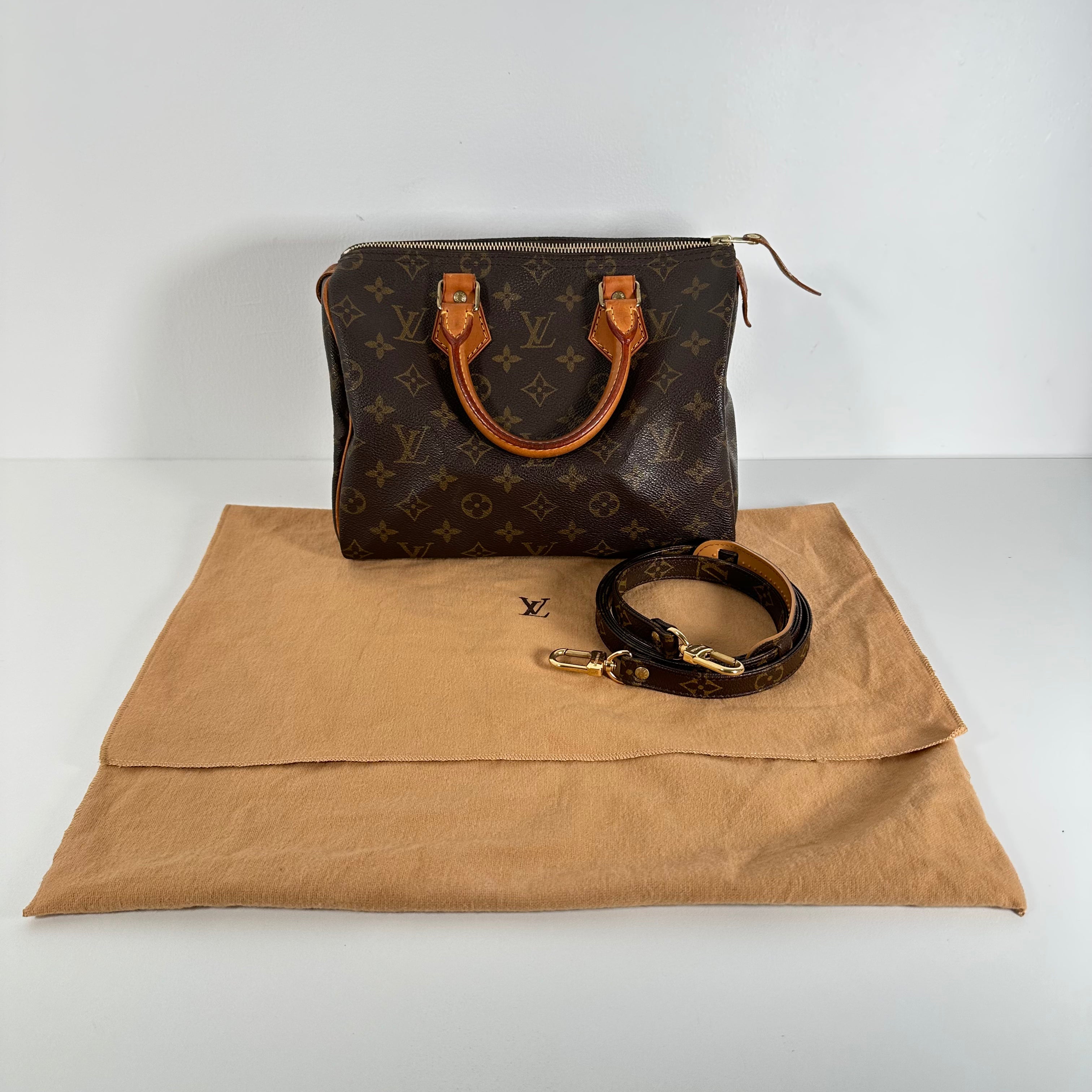 Speedy 25 w/Monogram Strap