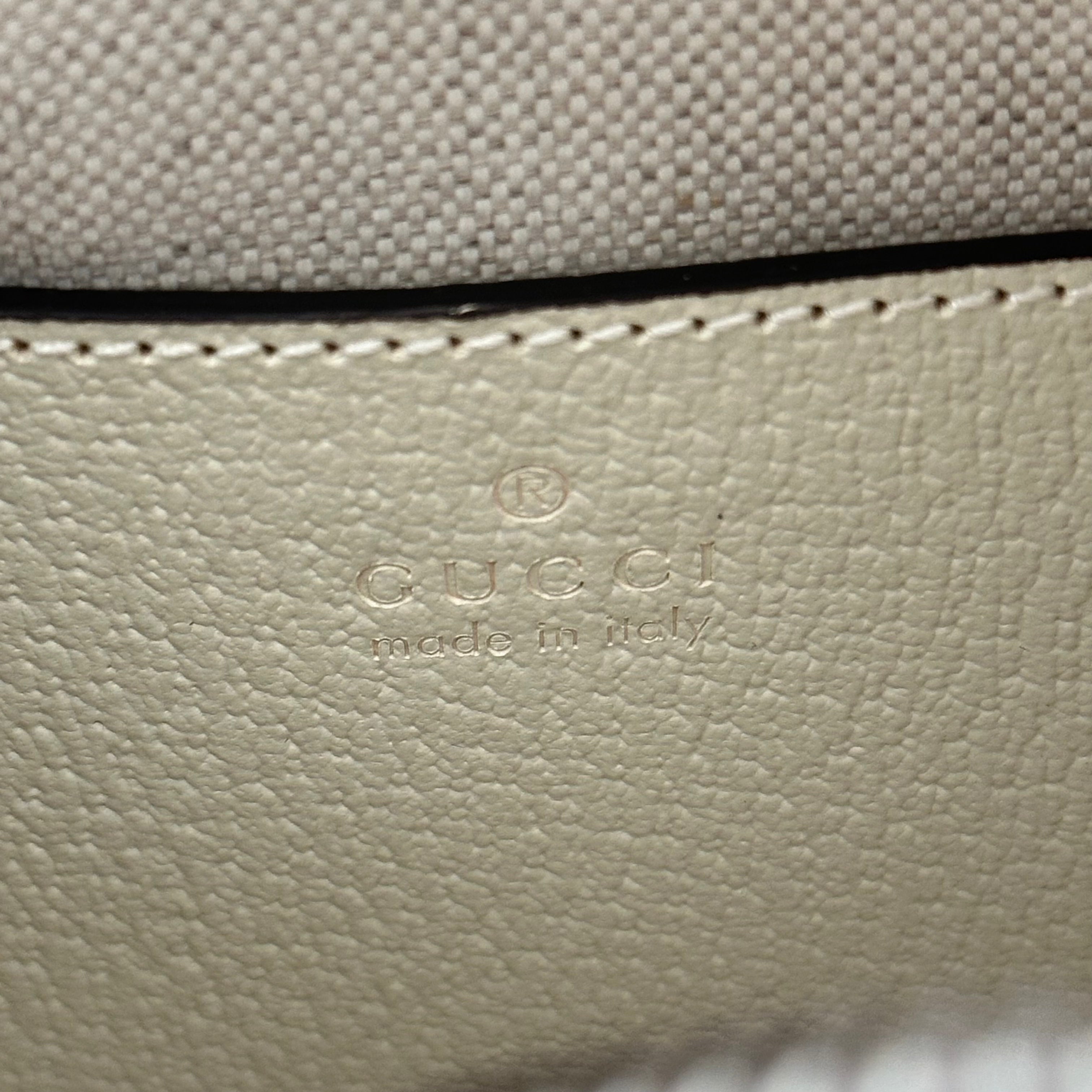 White GG Supreme Crossbody