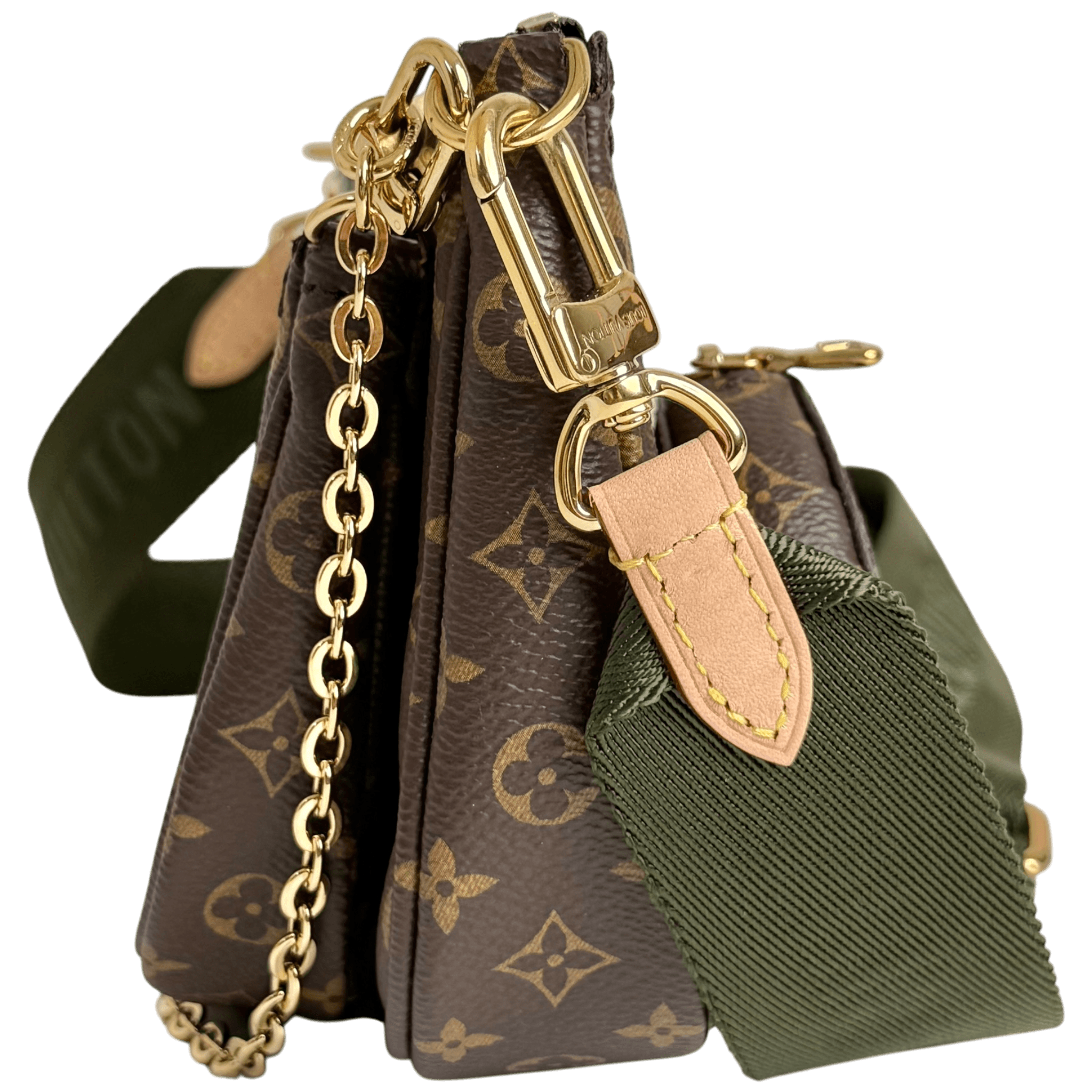 Khaki Multi Pochette