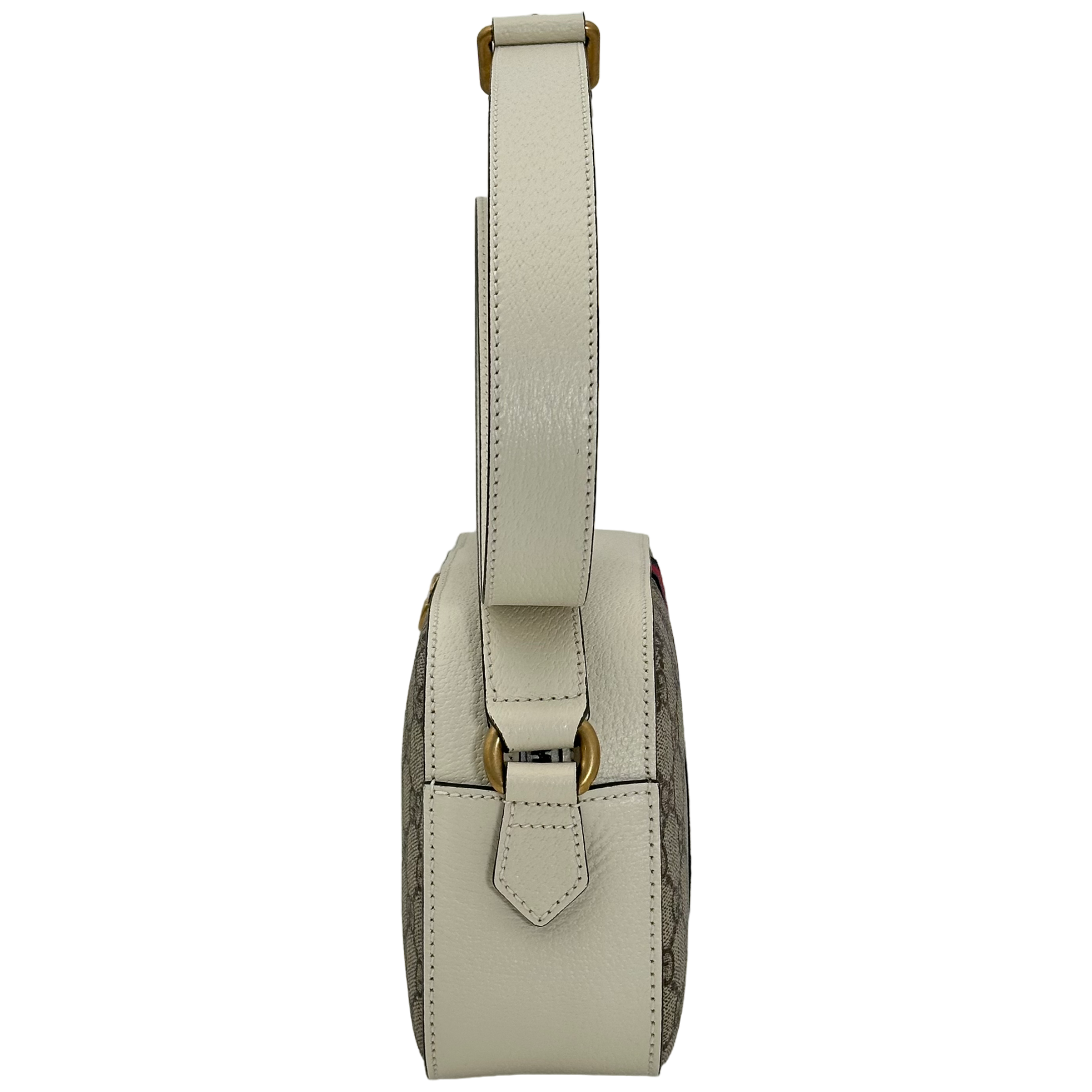 White GG Supreme Crossbody