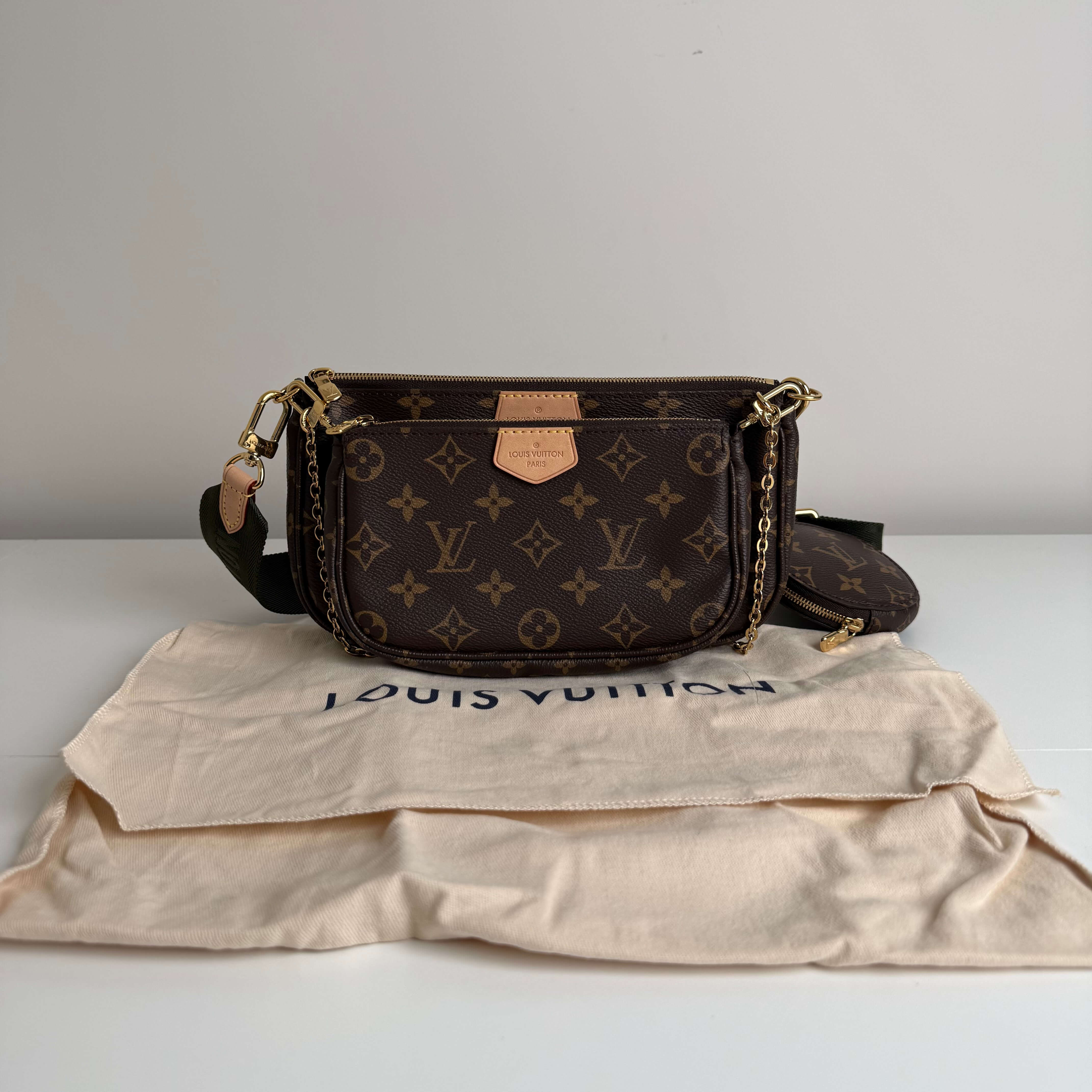 Khaki Multi Pochette