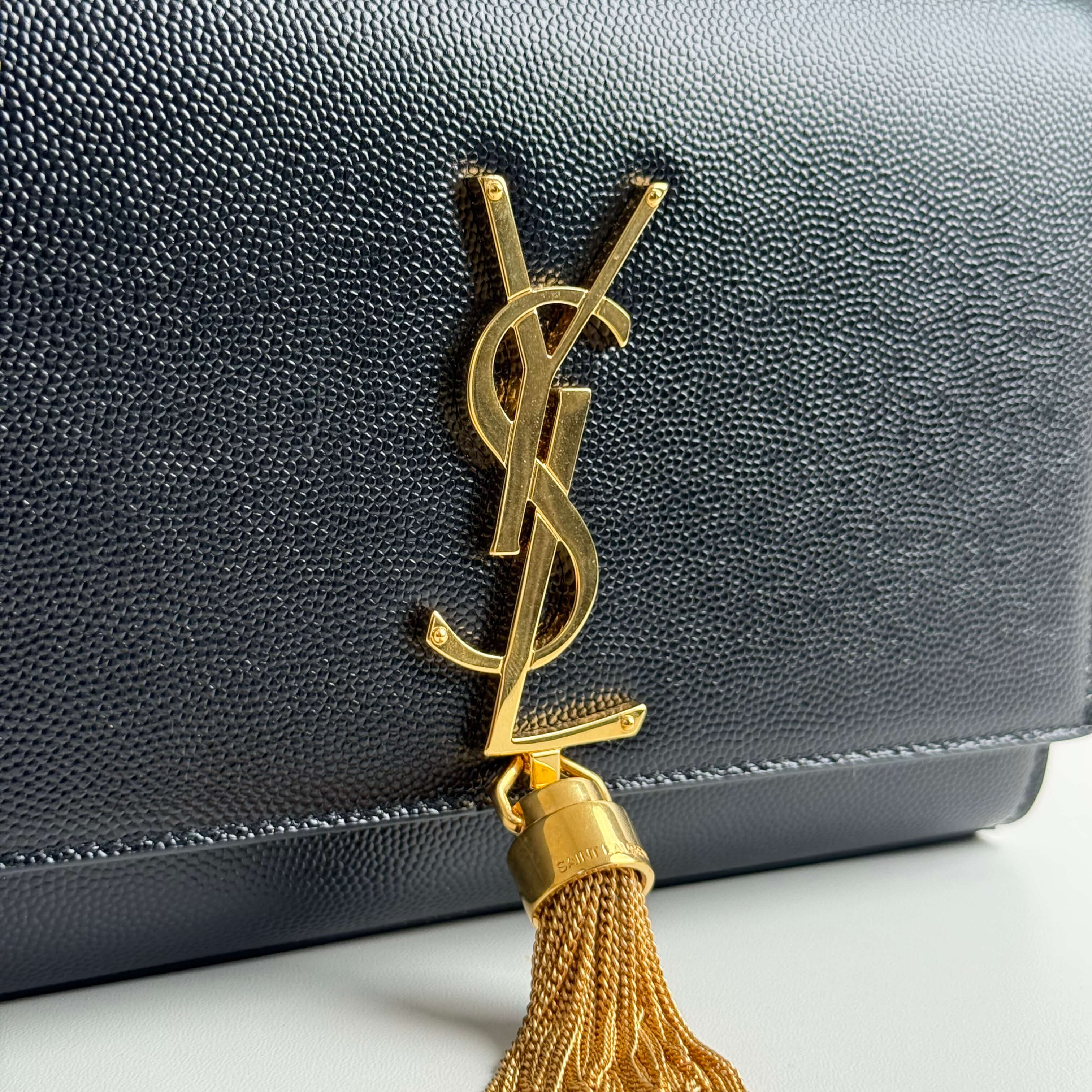 Small Classic Monogram Kate Tassel Bag