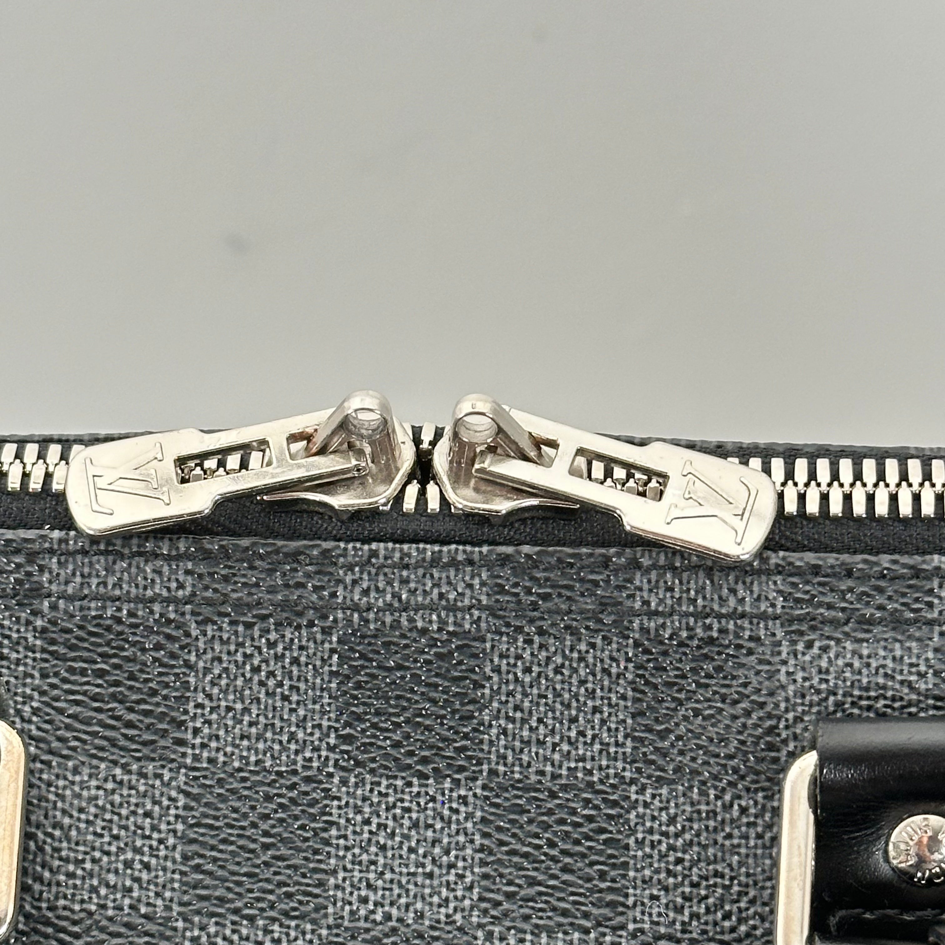 Damier Graphite Keepall Bandouliere 45
