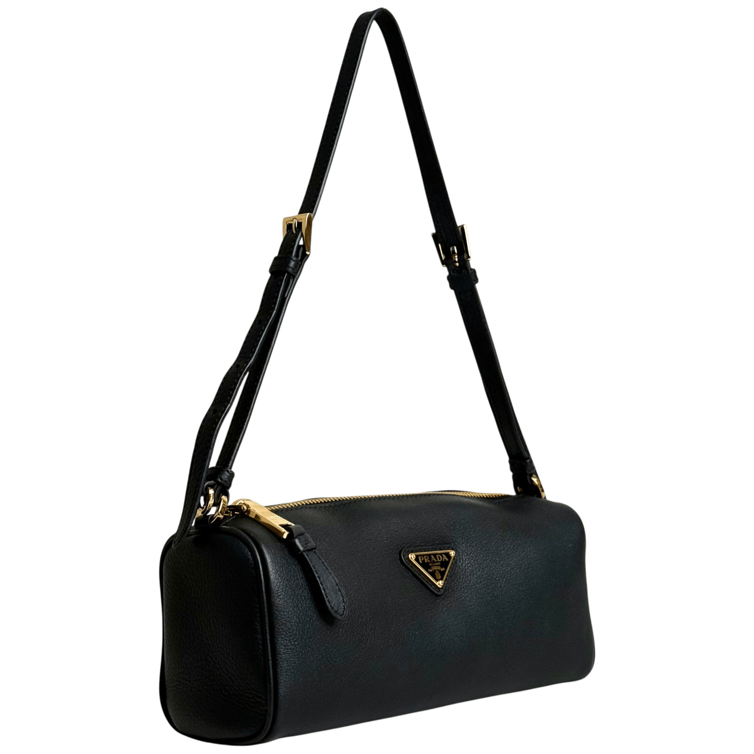 Triangle Logo Shoulder Bag
