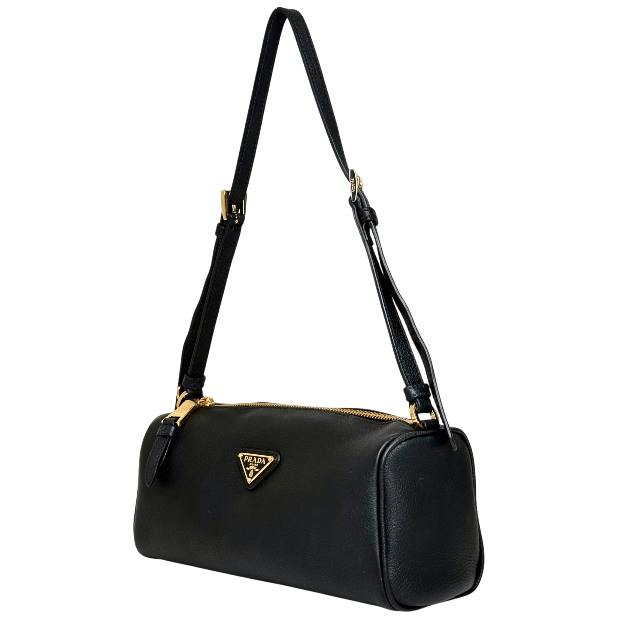 Triangle Logo Shoulder Bag