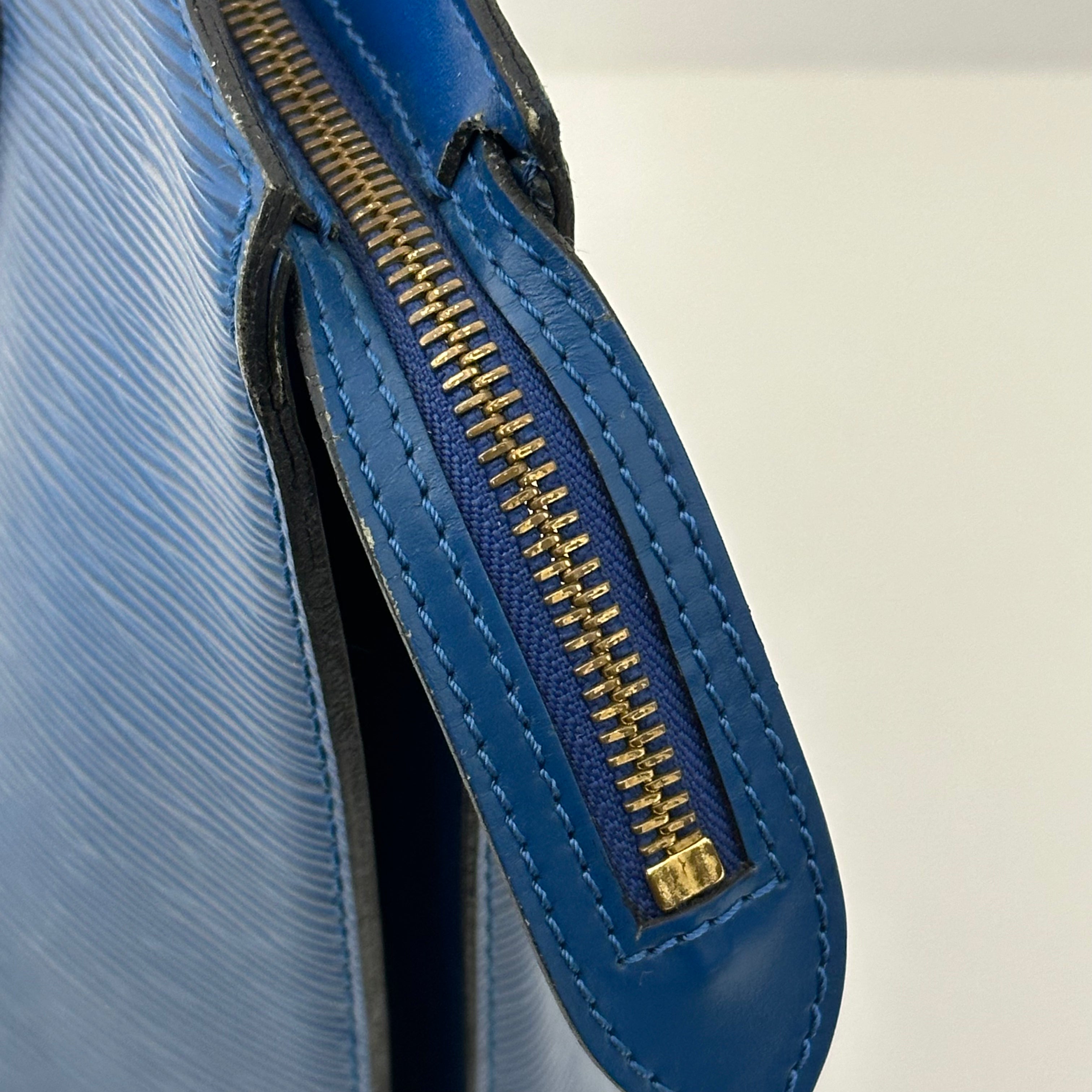Toledo Blue Epi Saint Jacques Bag
