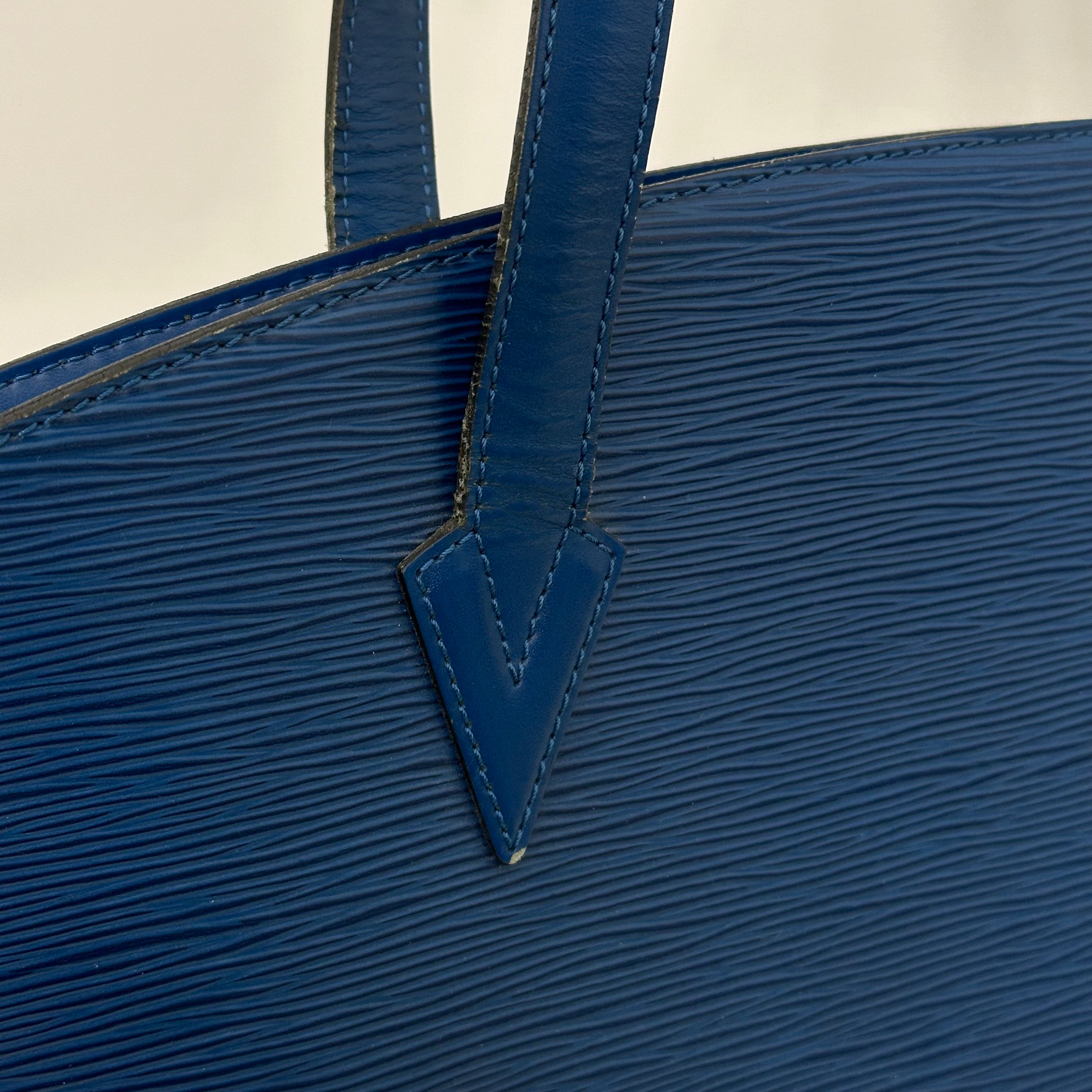 Toledo Blue Epi Saint Jacques Bag