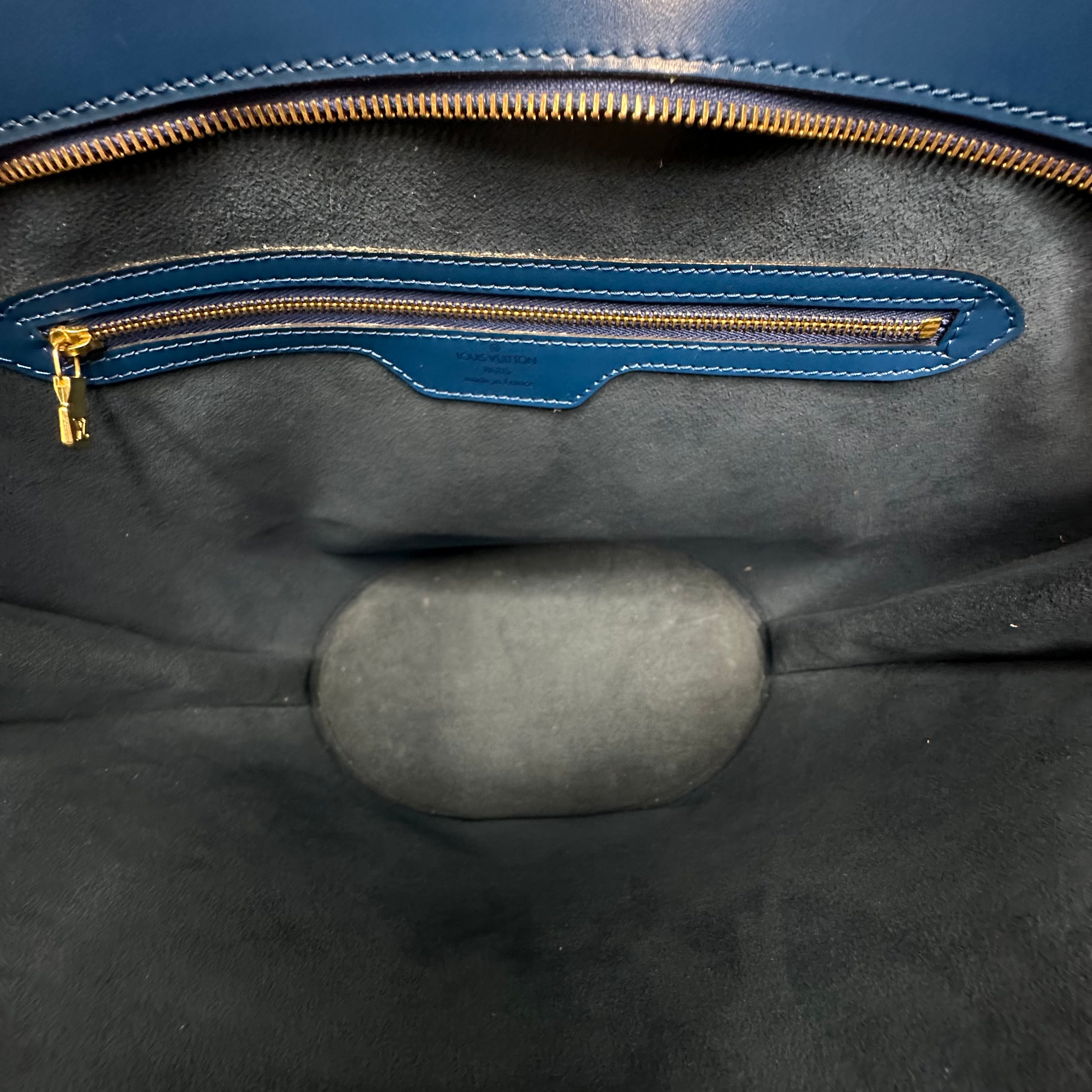 Toledo Blue Epi Saint Jacques Bag