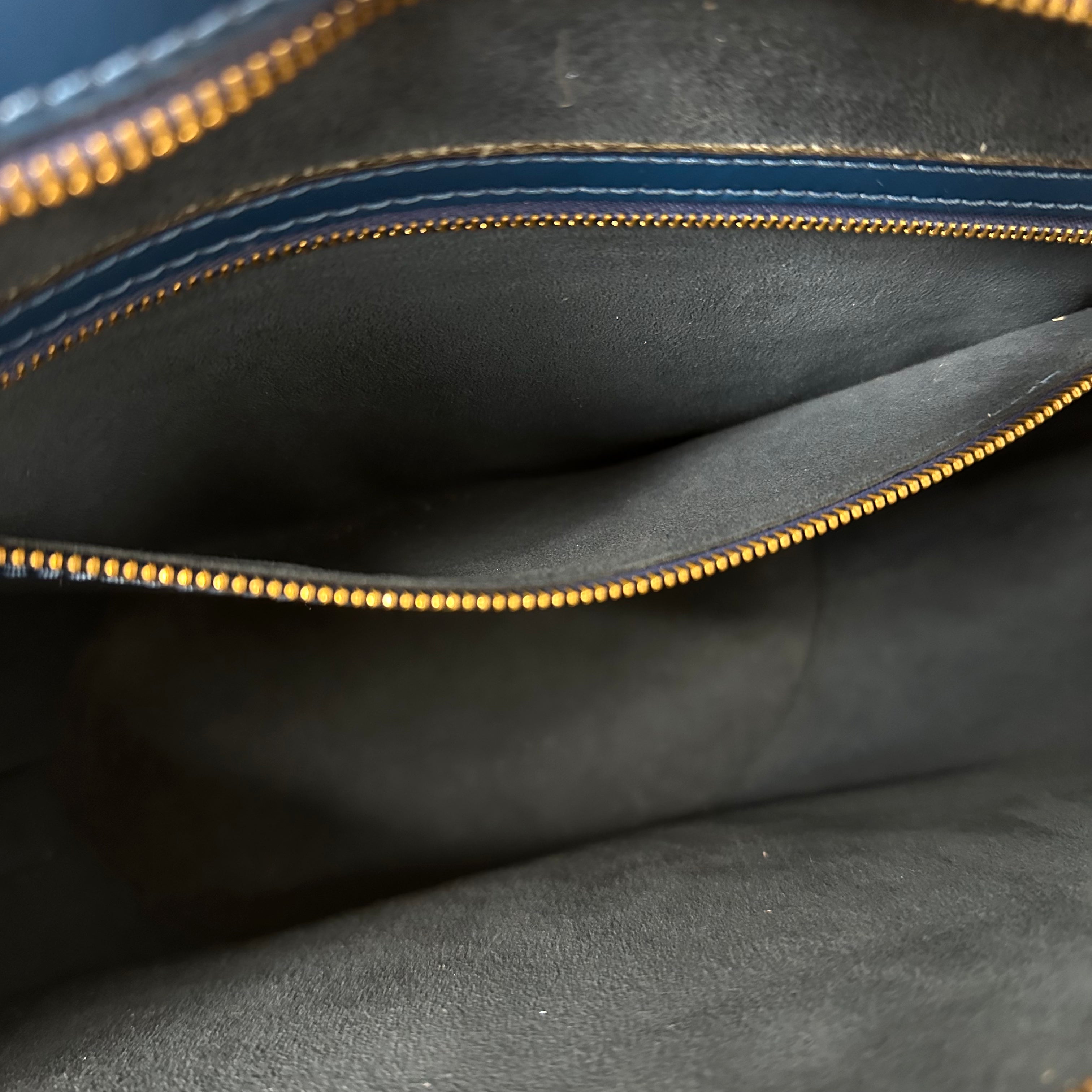 Toledo Blue Epi Saint Jacques Bag