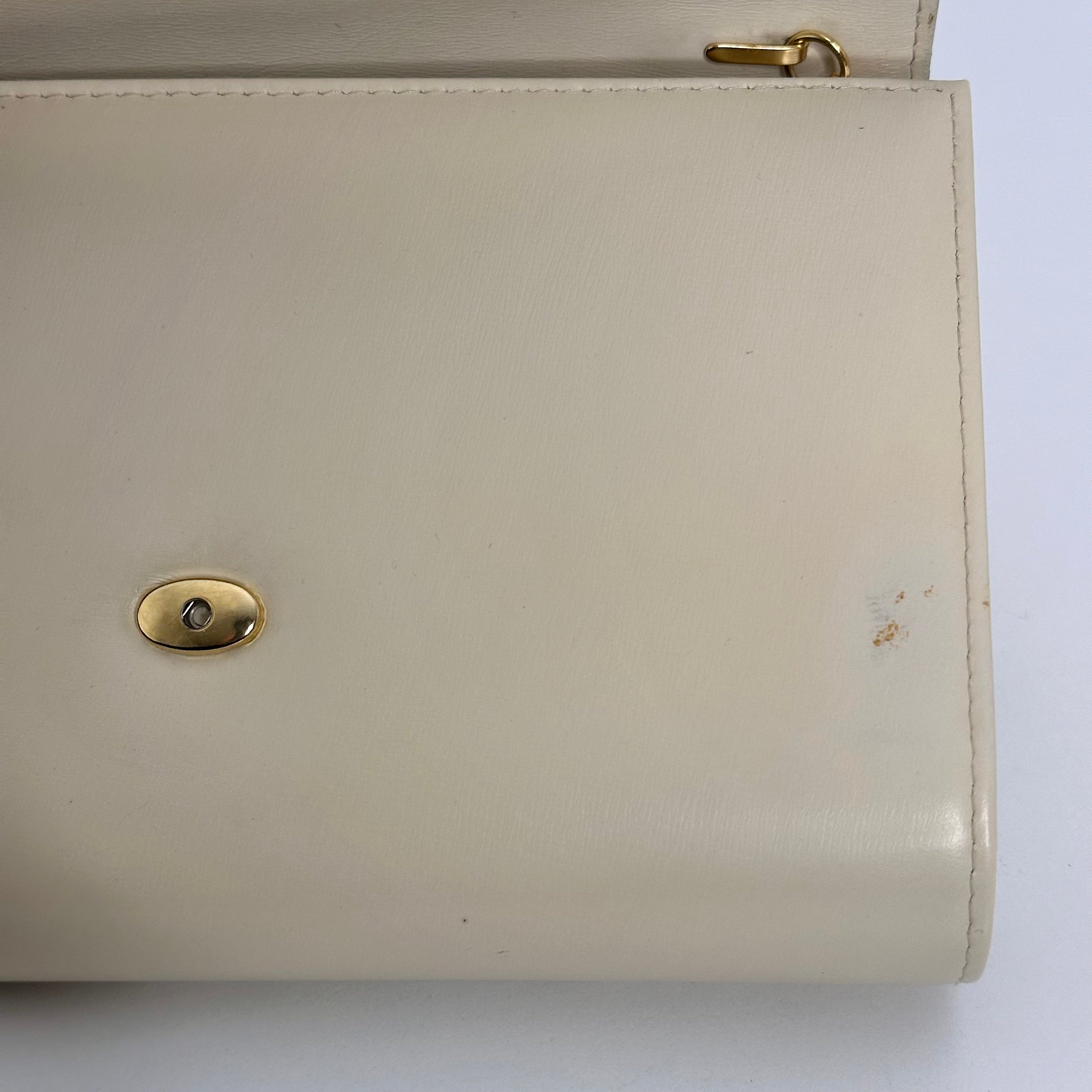 Vintage Ivory Shoulder Bag