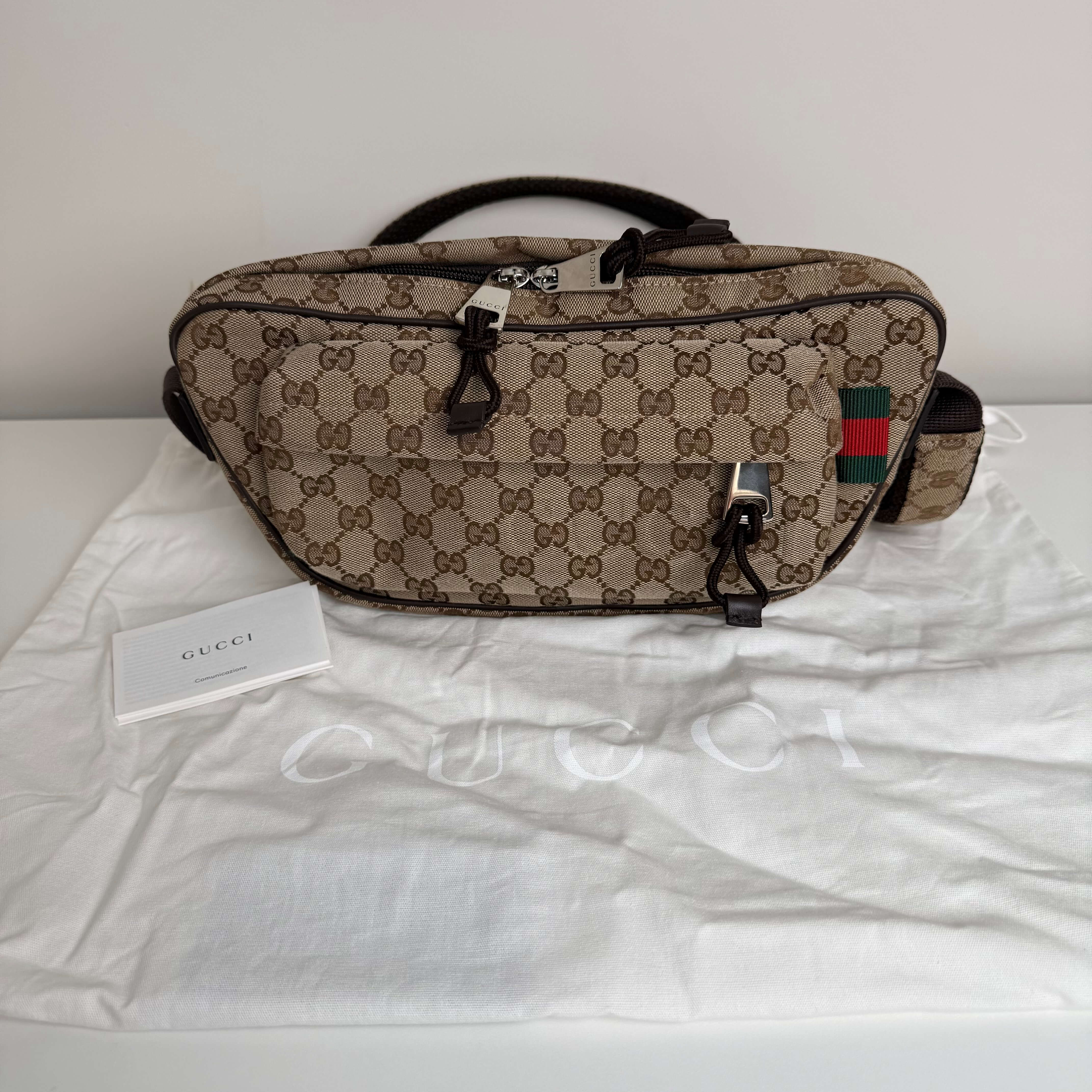 GG Web Belt Bag